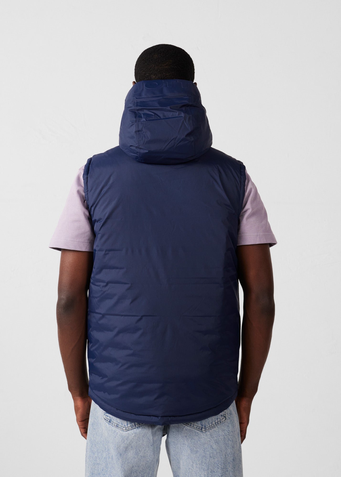 Reversible sleeveless padded jacket 'leudal' JOTT Blue