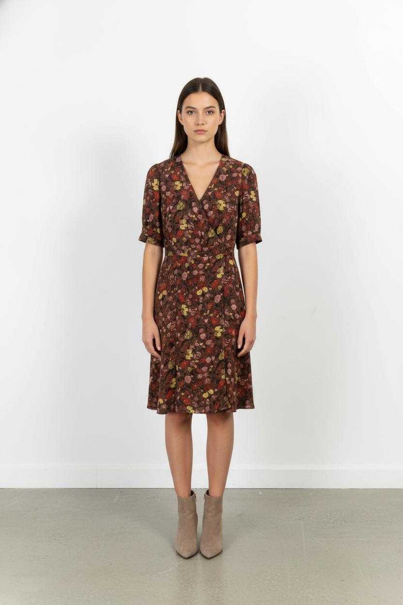 Robe courte & midi COMPTOIR DES COTONNIERS - Seconde main Multicolore