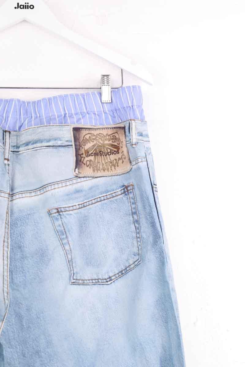 Wide-leg pants ACNE STUDIOS - Seconde Main Blue