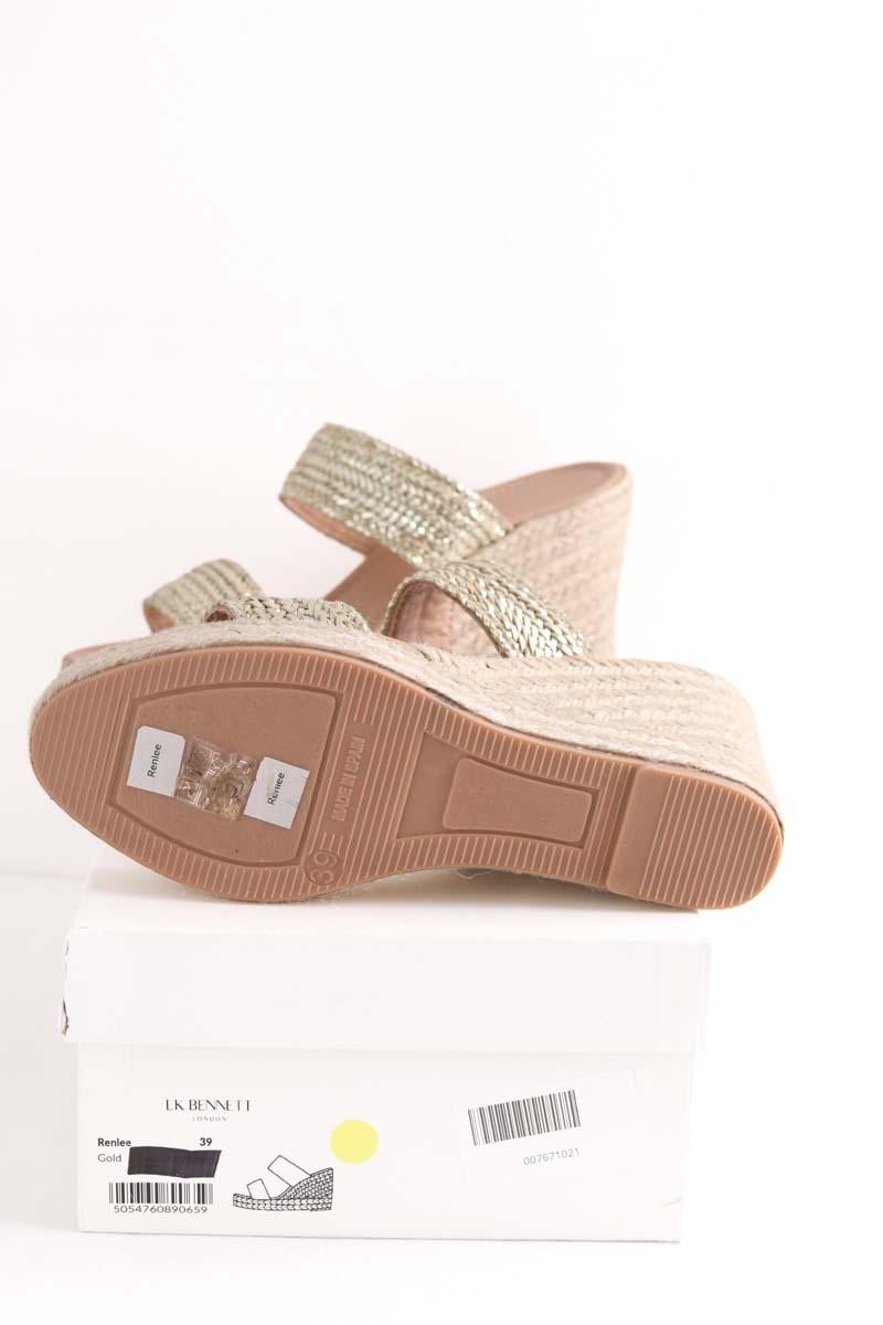 Mules LK BENNETT - Seconde Main Golden