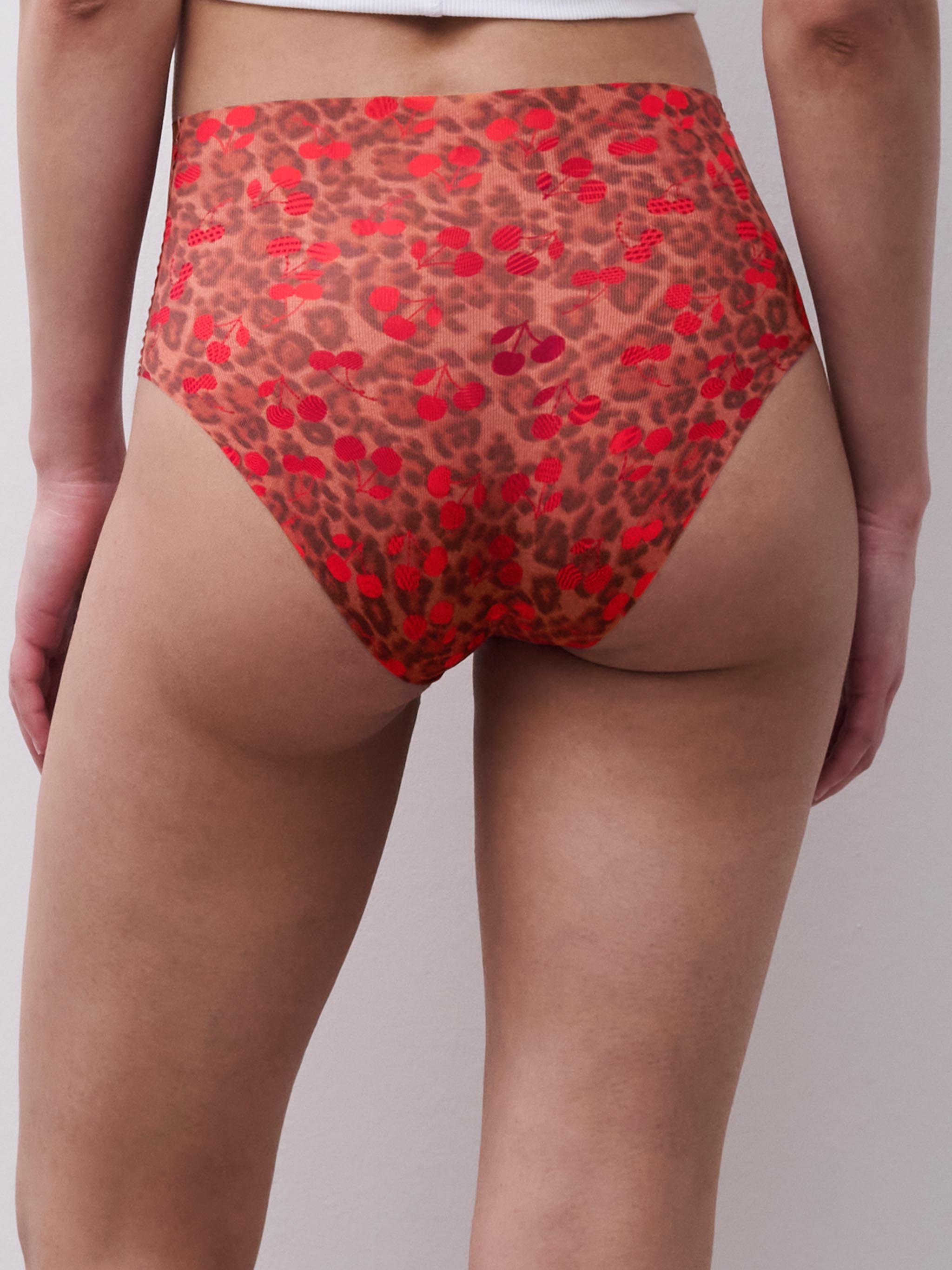 High-waisted panties CHANTELLE PULP Red