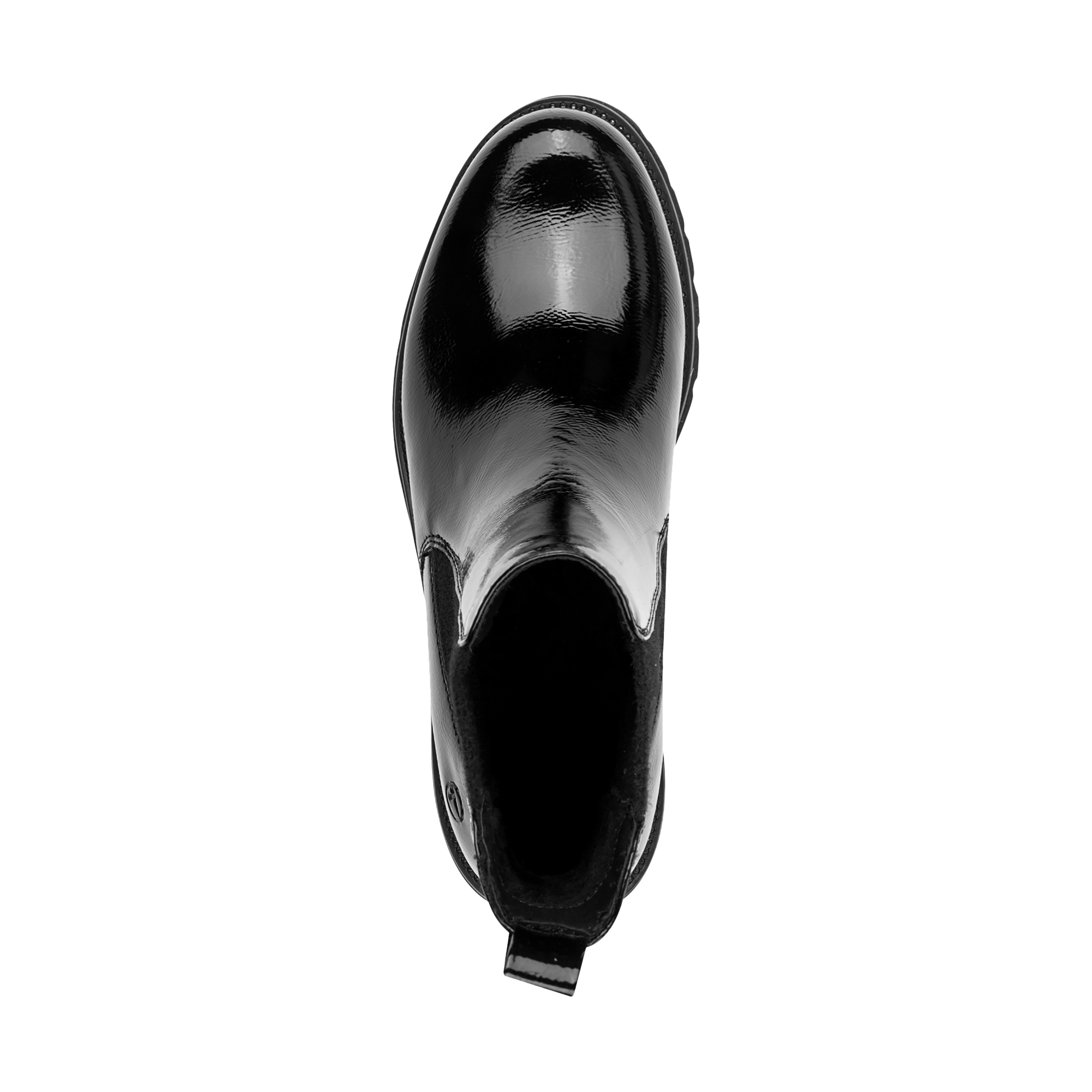 Slip-on booties TAMARIS Black