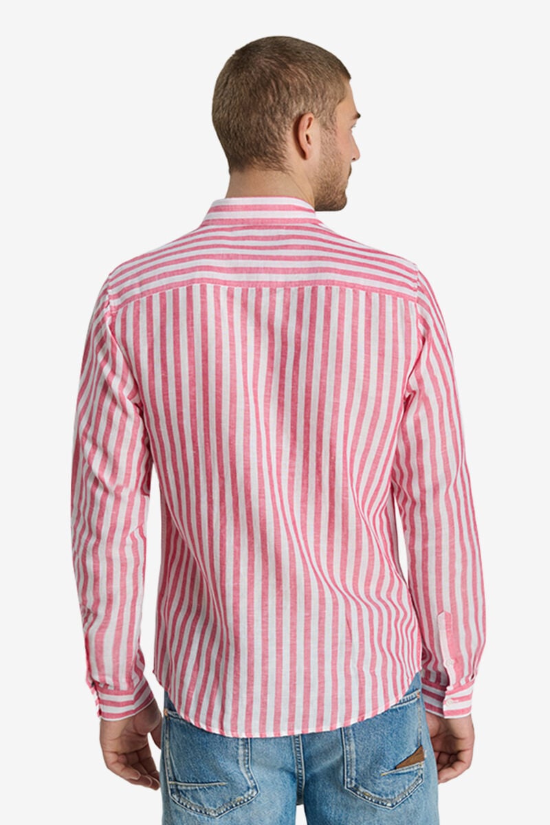Buttoned shirt LE TEMPS DES CERISES Red