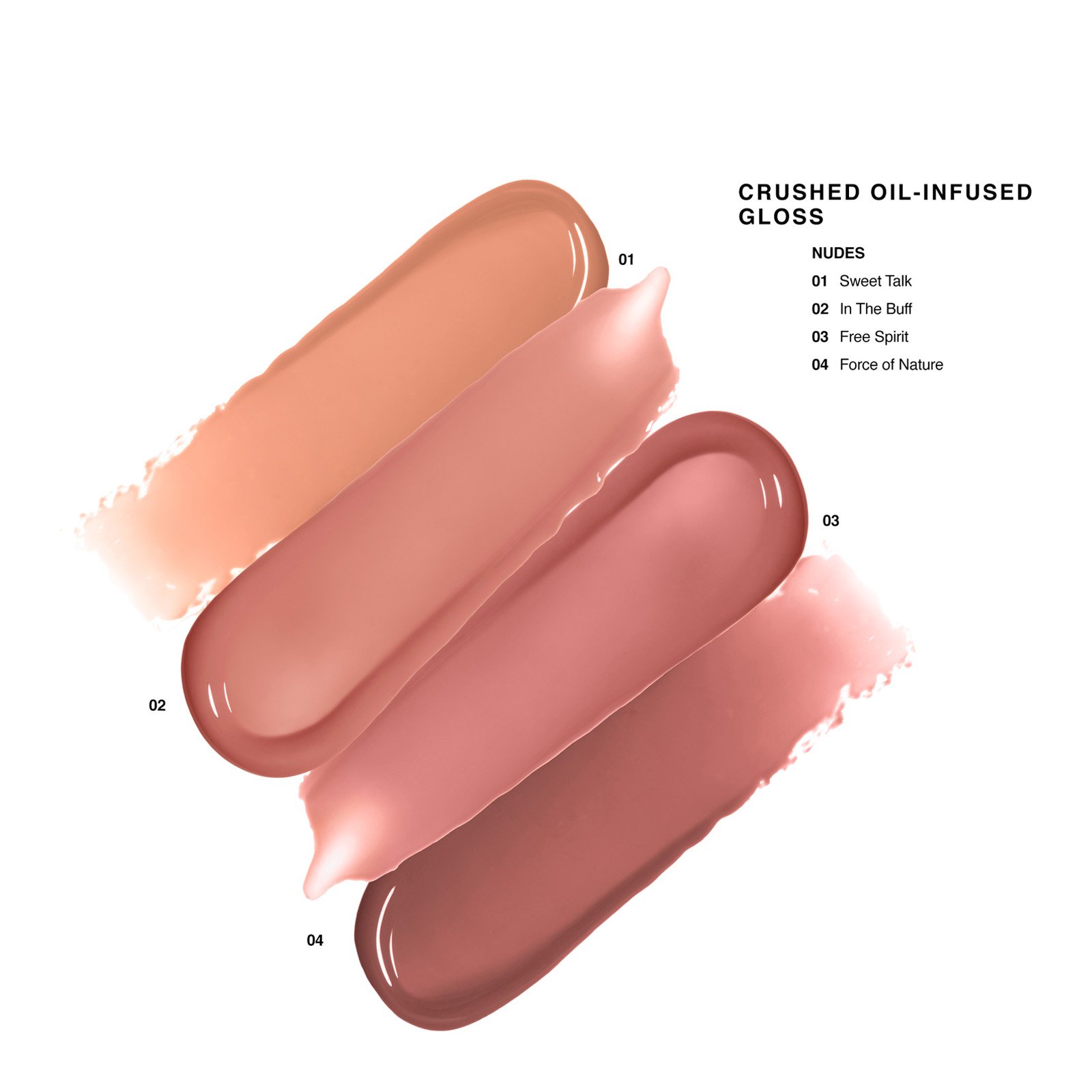 Crushed Oil-Infused Gloss - Lippgloss BOBBI BROWN Force of nature