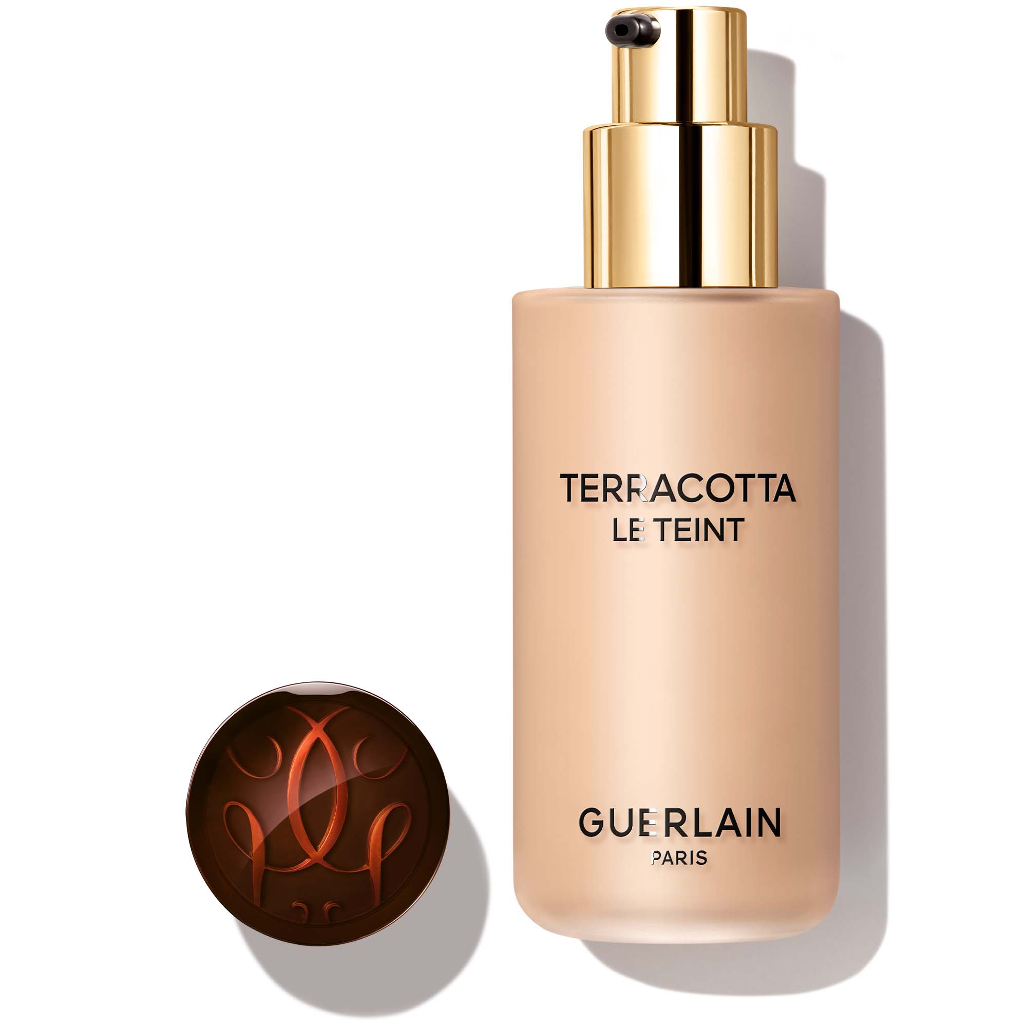 TERRACOTTA LE TEINT Fond de Teint Perfection Naturelle - Fraîcheur Bonne Mine - Natürlich perfektionierende Foundation mit Glow-Effekt GUERLAIN 2.5n neutral / neutre
