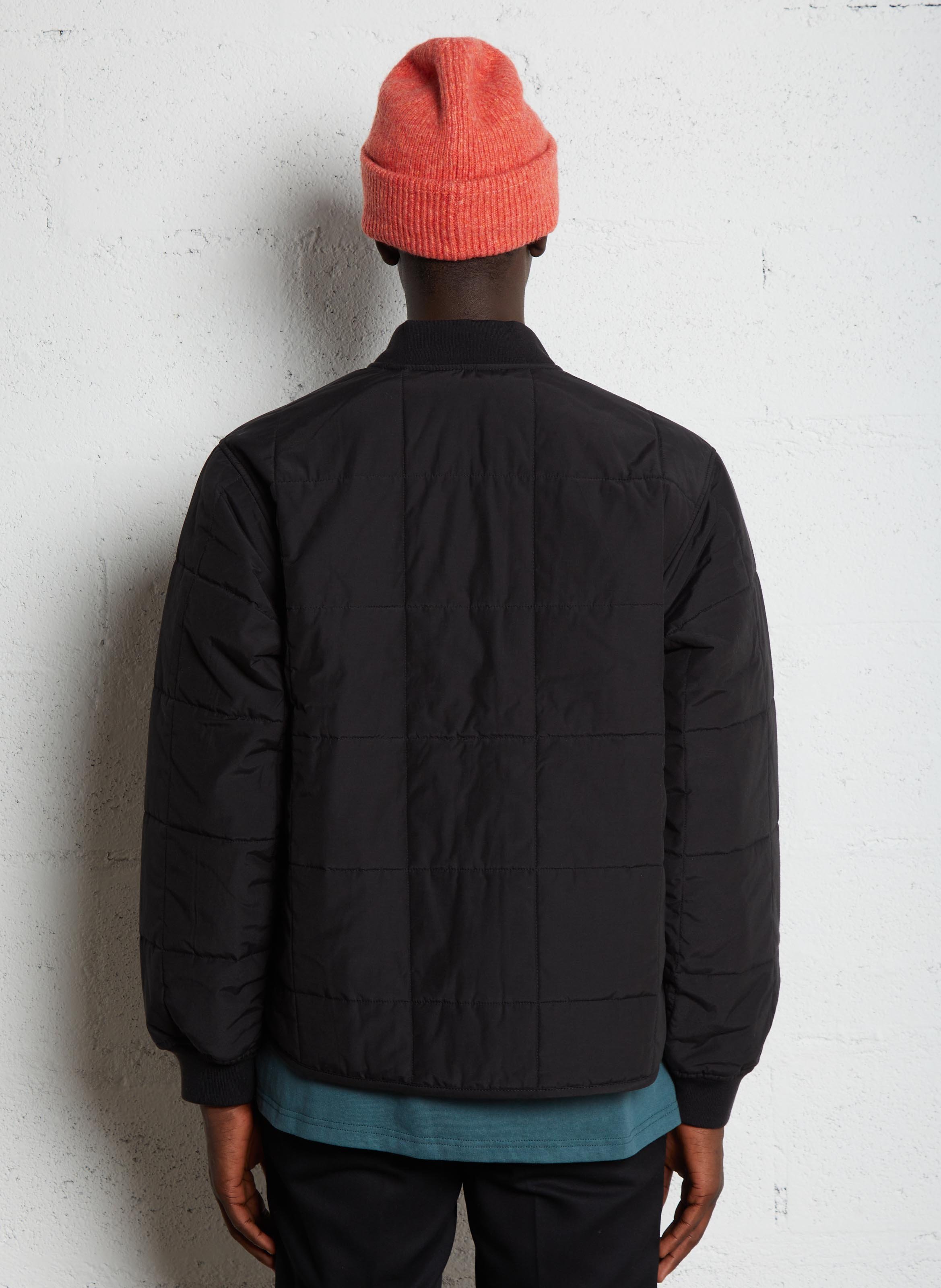 Jacket with varsity collar DICKIES Black