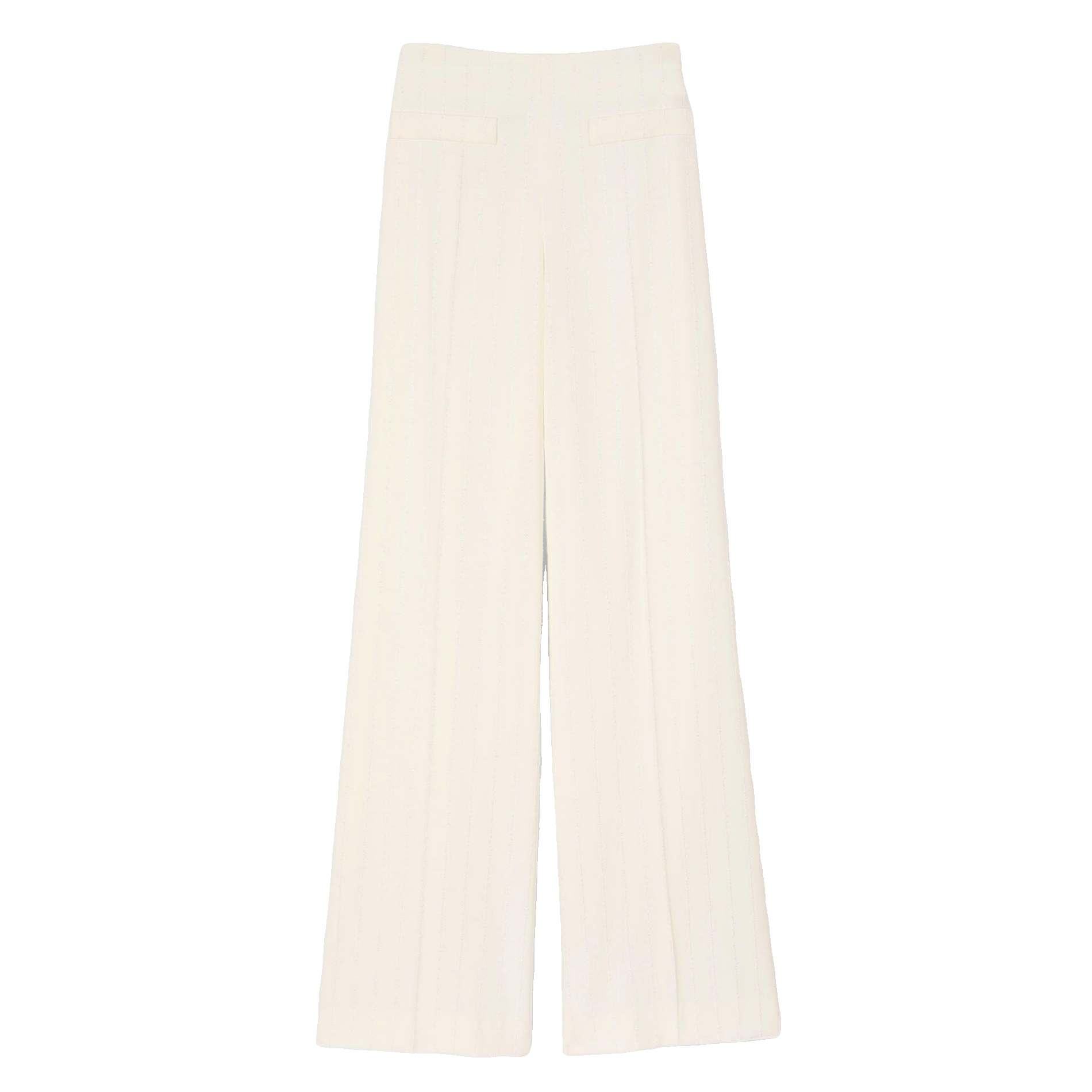 Straight leg sequin suit trousers SANDRO White