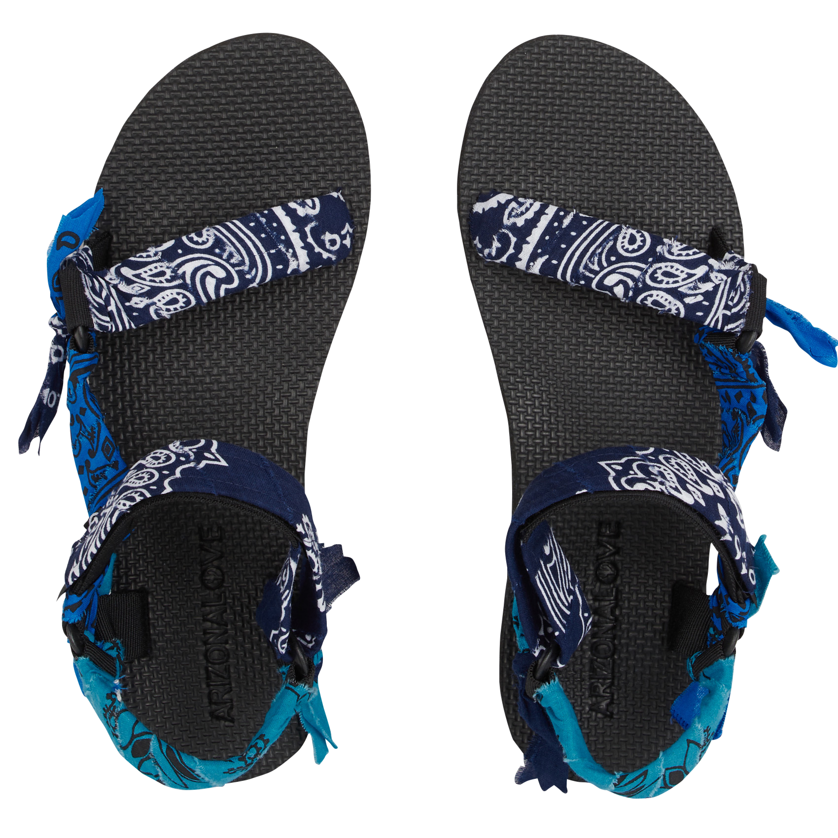 Sandales plates à brides ARIZONA LOVE Bleu