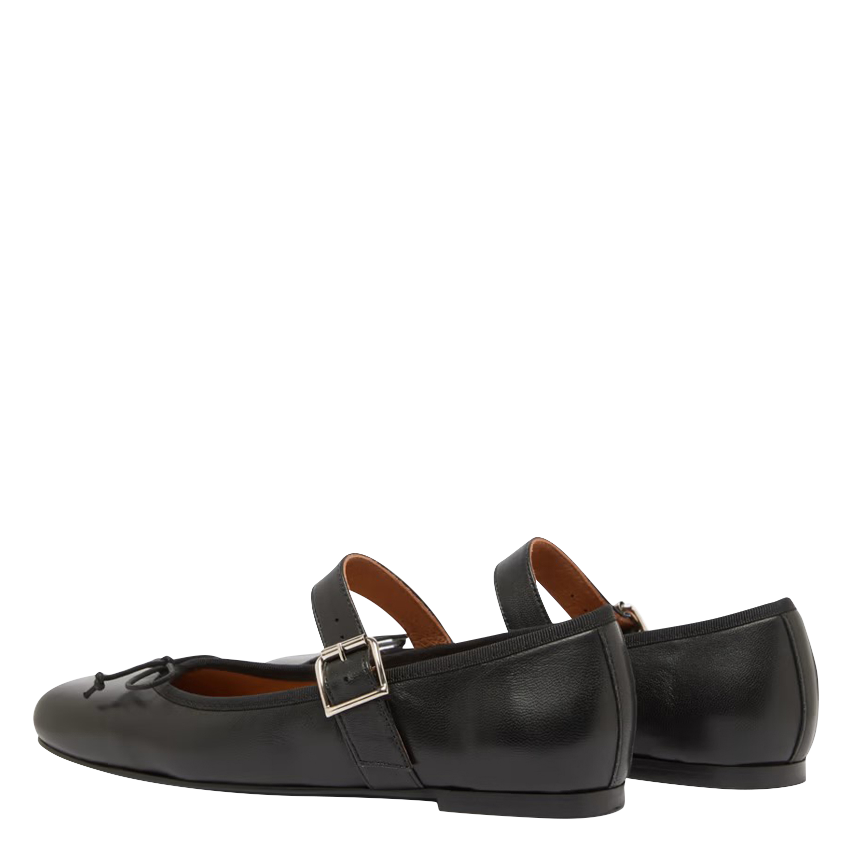 Ballerines en cuir JONAK Noir