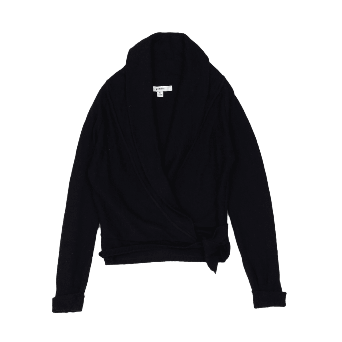 Black Kids Cardigan - 4 years REPETTO - Seconde Main Black