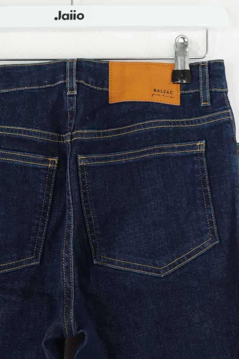 Cotton skinny jeans BALZAC PARIS - Seconde Main Blue