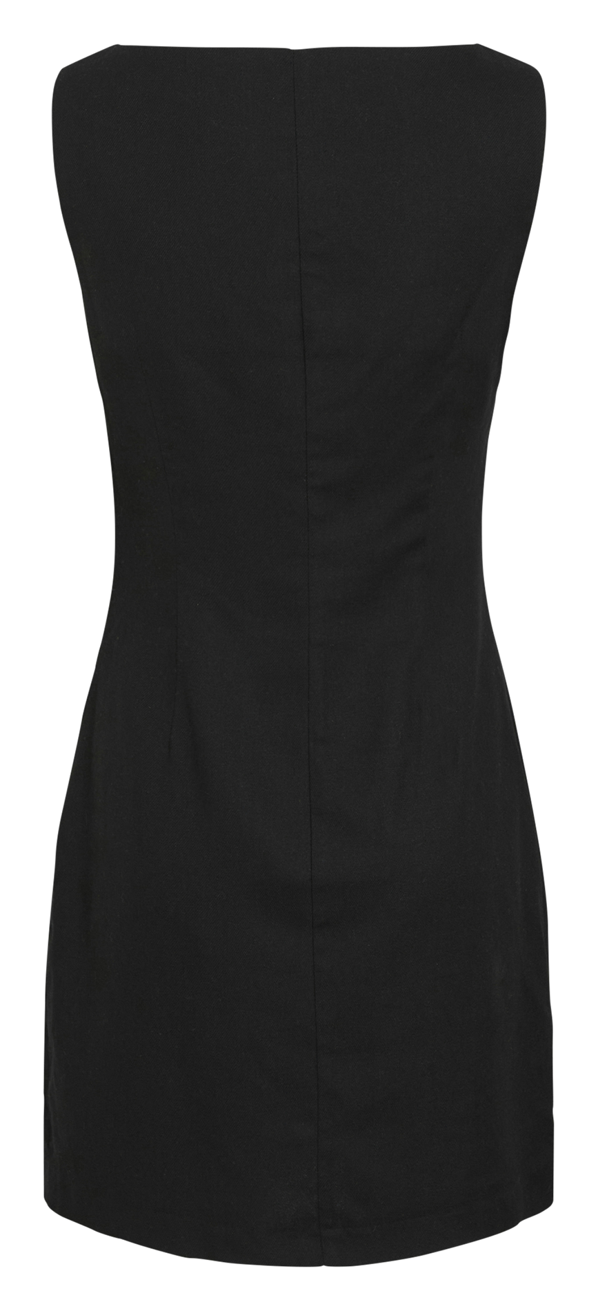 Robe courte encolure carrée VILA Noir