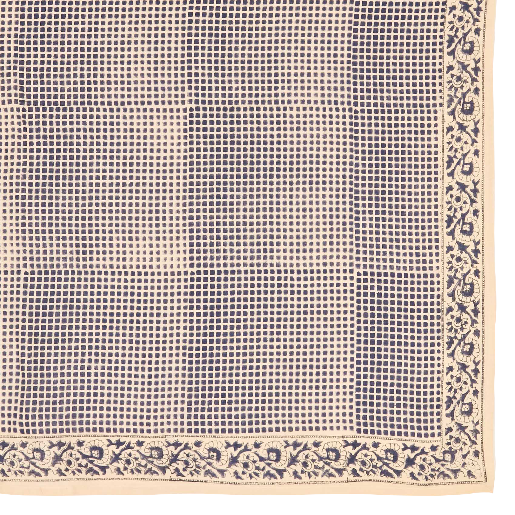 Foulard en coton APACHES COLLECTIONS Bleu