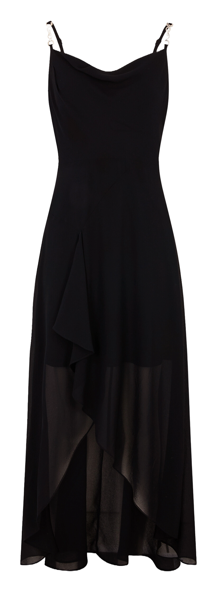 Robe midi col benitier MORGAN Bleu