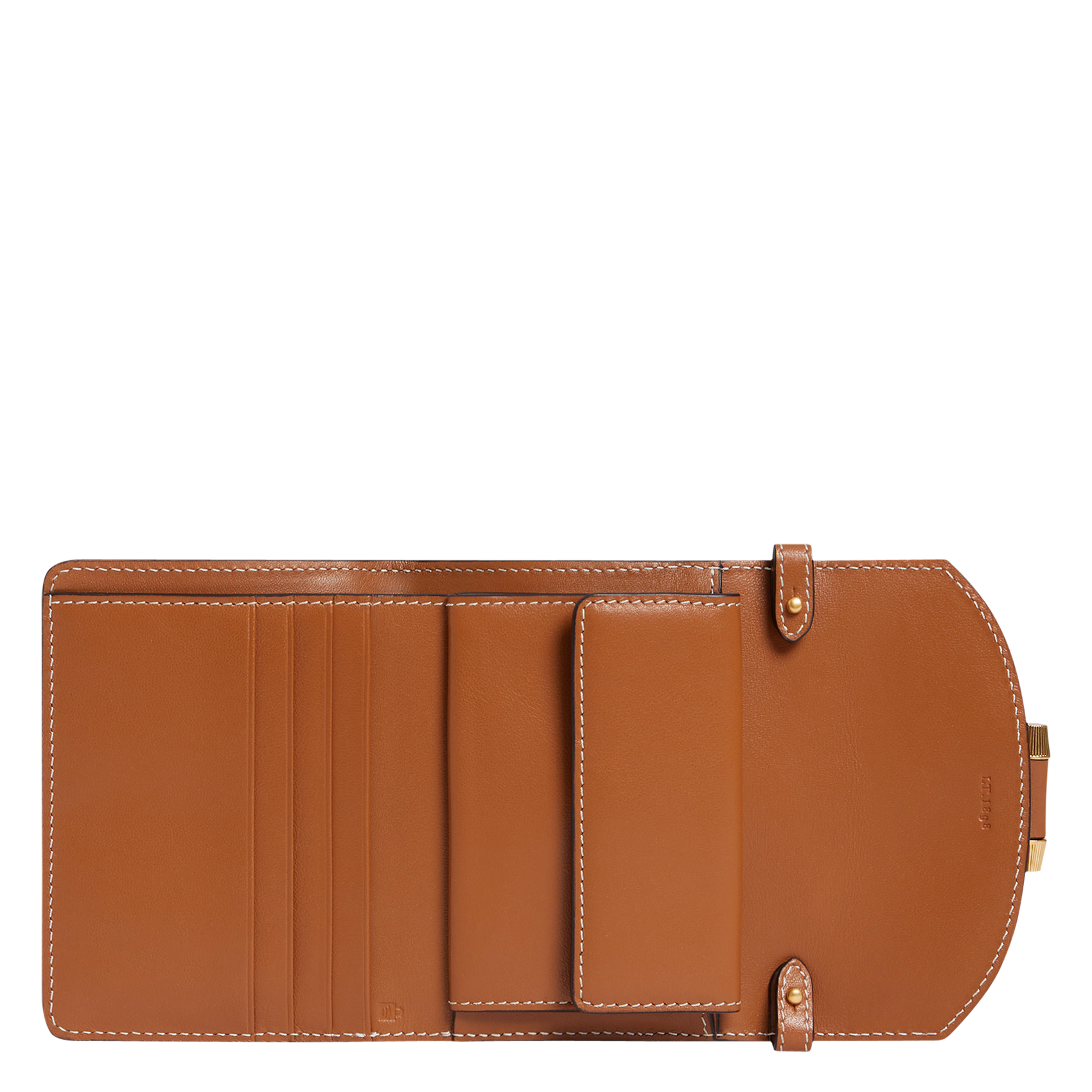 Porte-cartes en cuir LE TANNEUR Marron