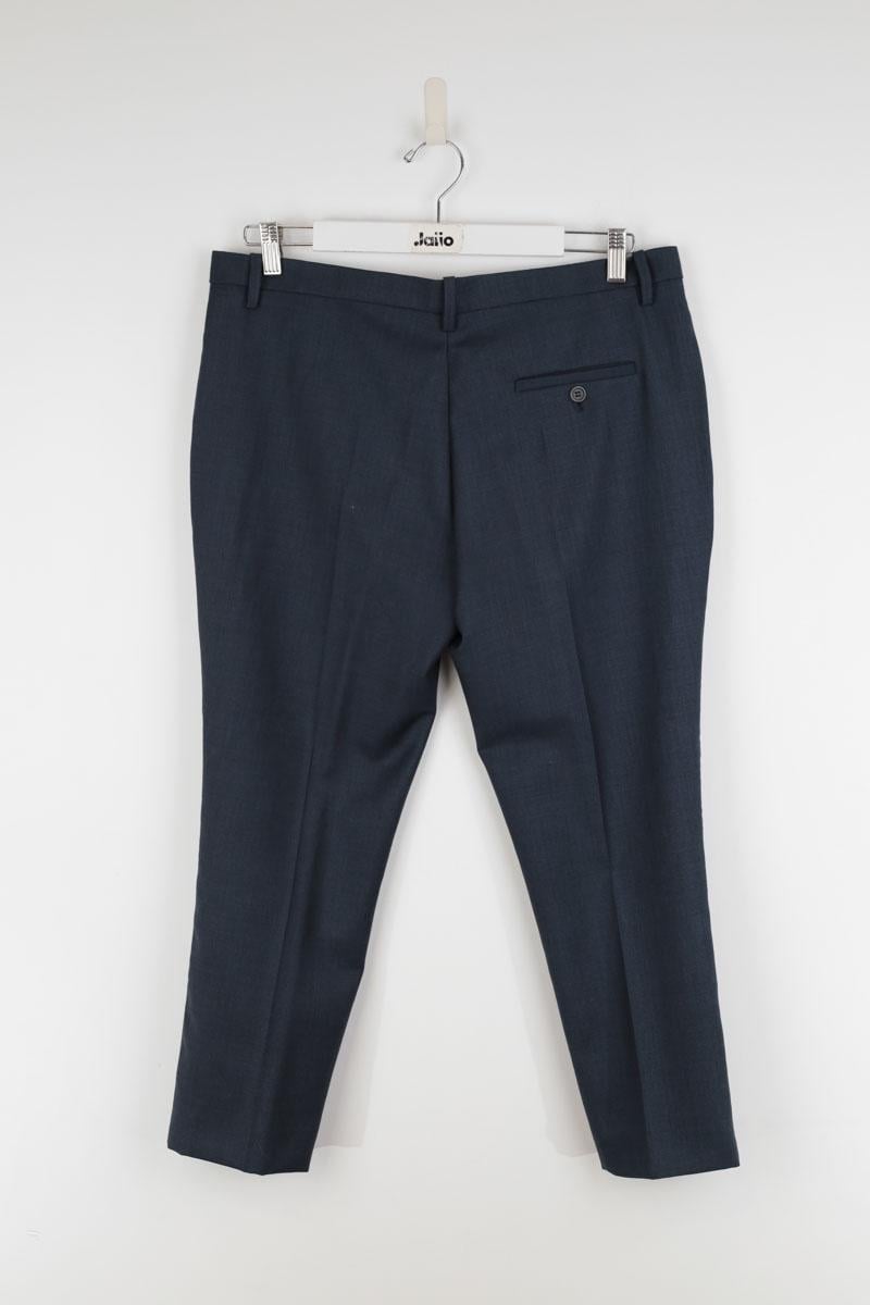 Alpha slim wool trousers ISABEL MARANT ÉTOILE - SECONDE MAIN Blue