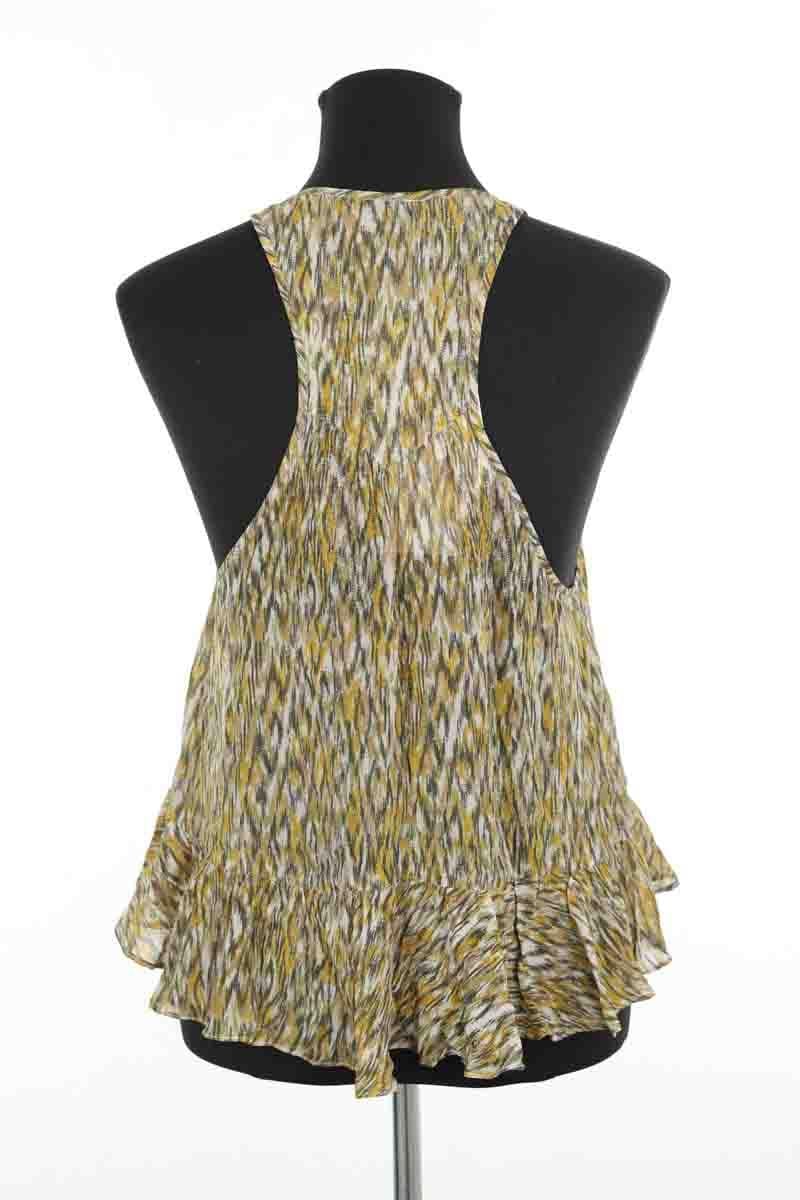 Azawood sleeveless top ISABEL MARANT ÉTOILE - SECONDE MAIN Green