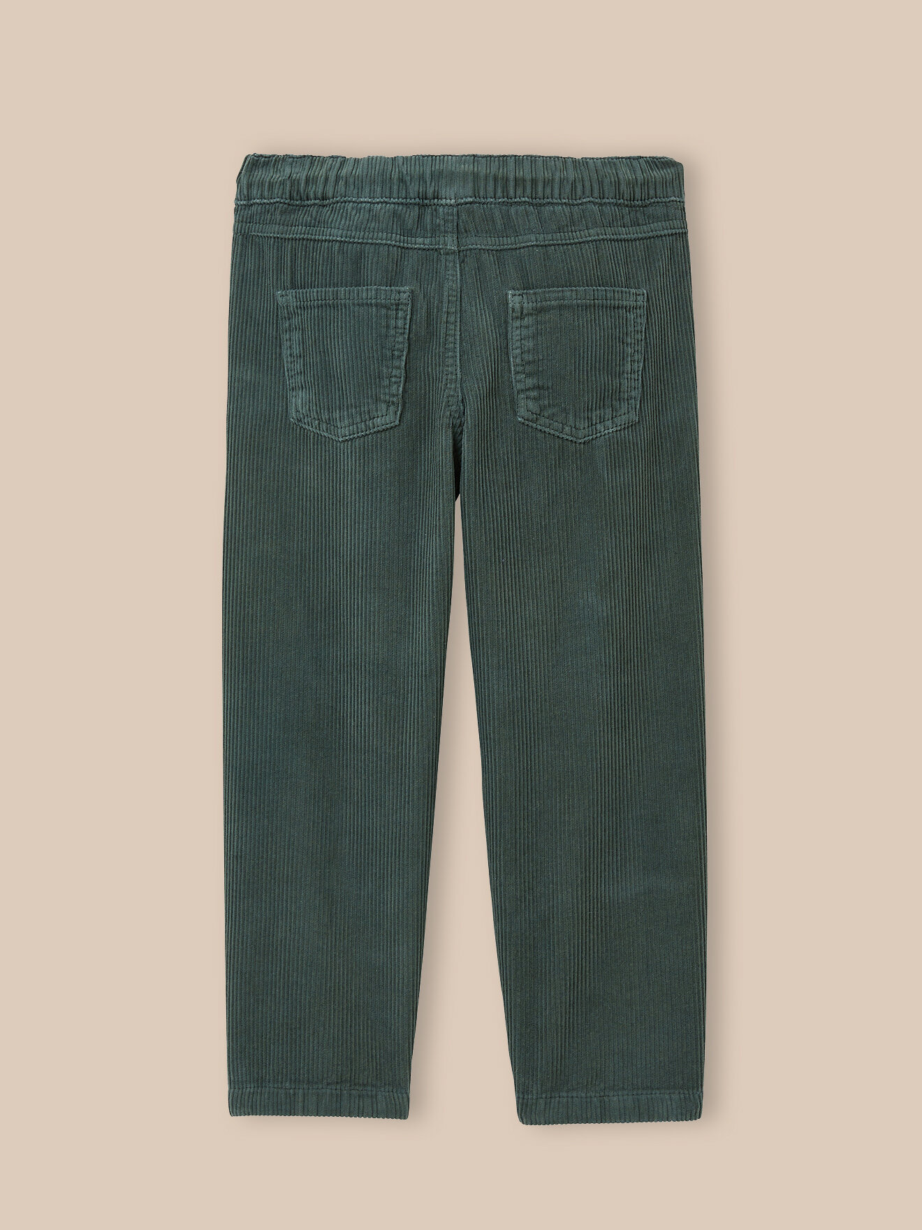 Relaxed corduroy pants CYRILLUS Green