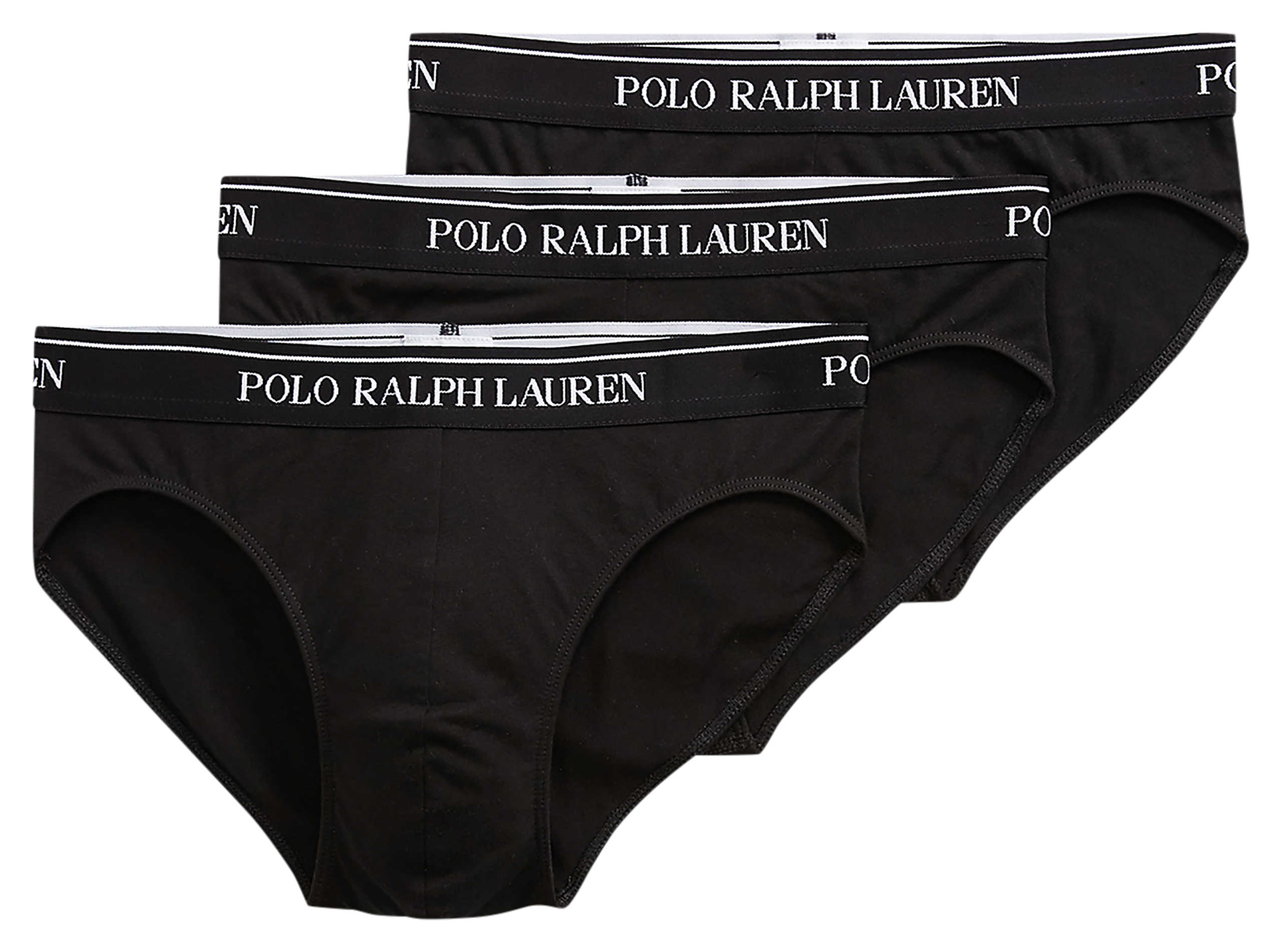 3 slips - katoenblend POLO RALPH LAUREN Zwart