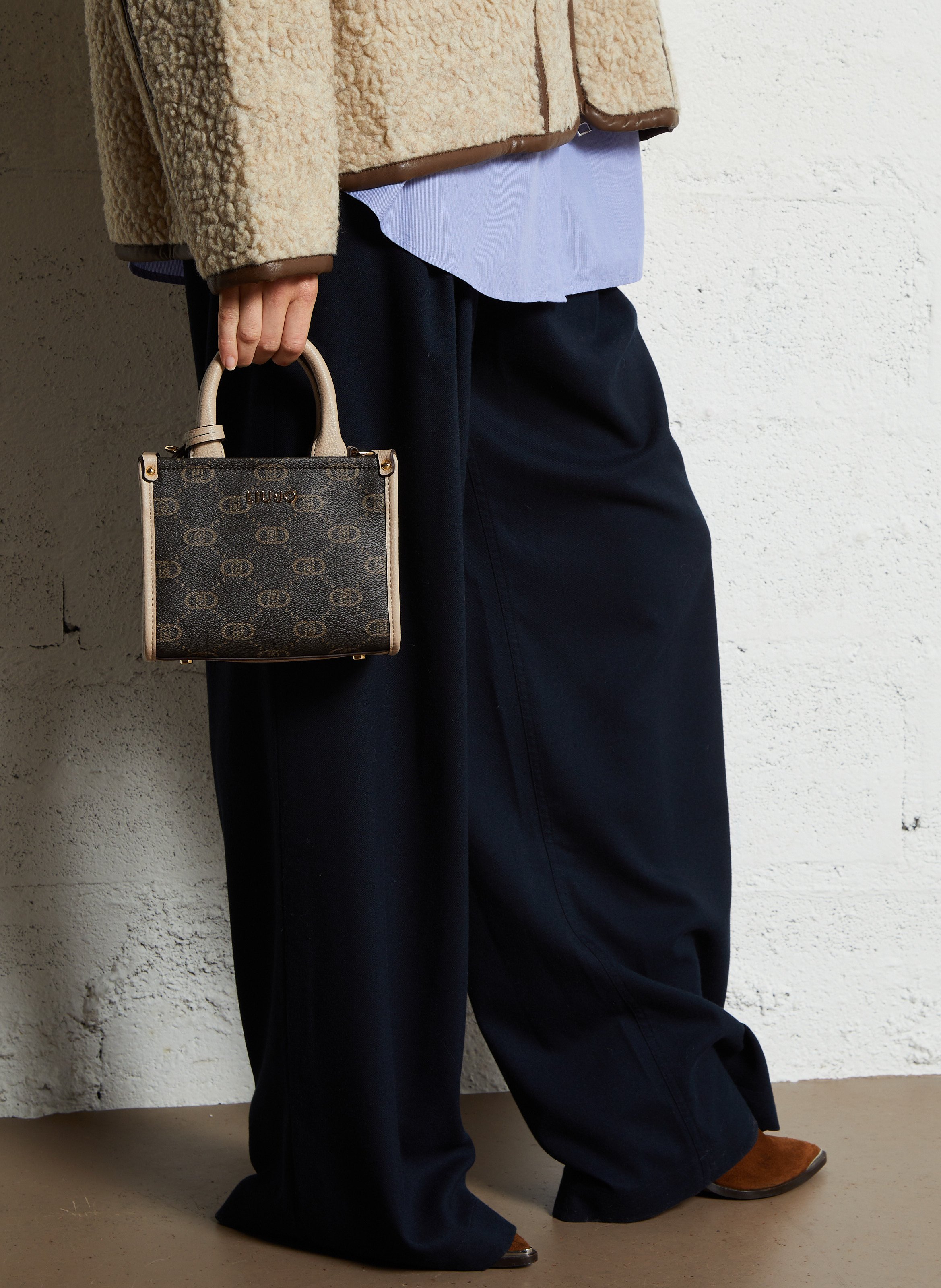 Sac bandoulière  LIU JO Beige