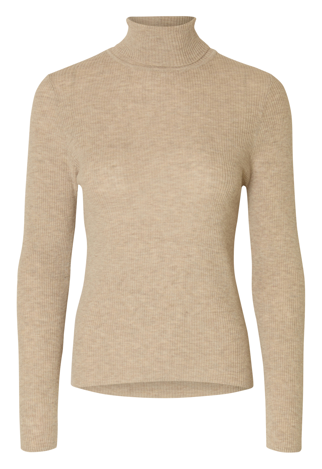 Coltrui van wolmix SELECTED Beige