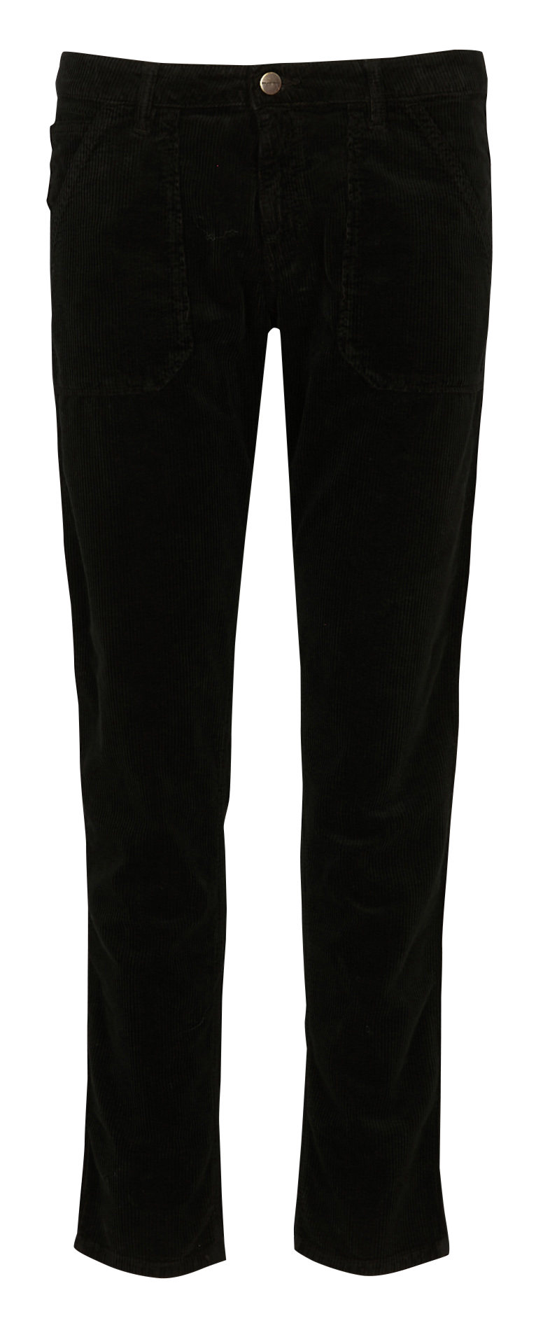 Rechte ribbroek ACQUAVERDE Zwart