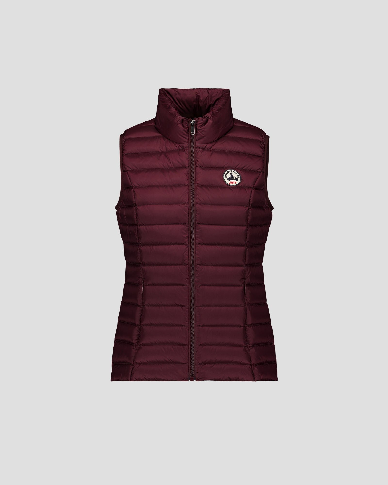 Sleeveless lightweight down vest seda JOTT Pink