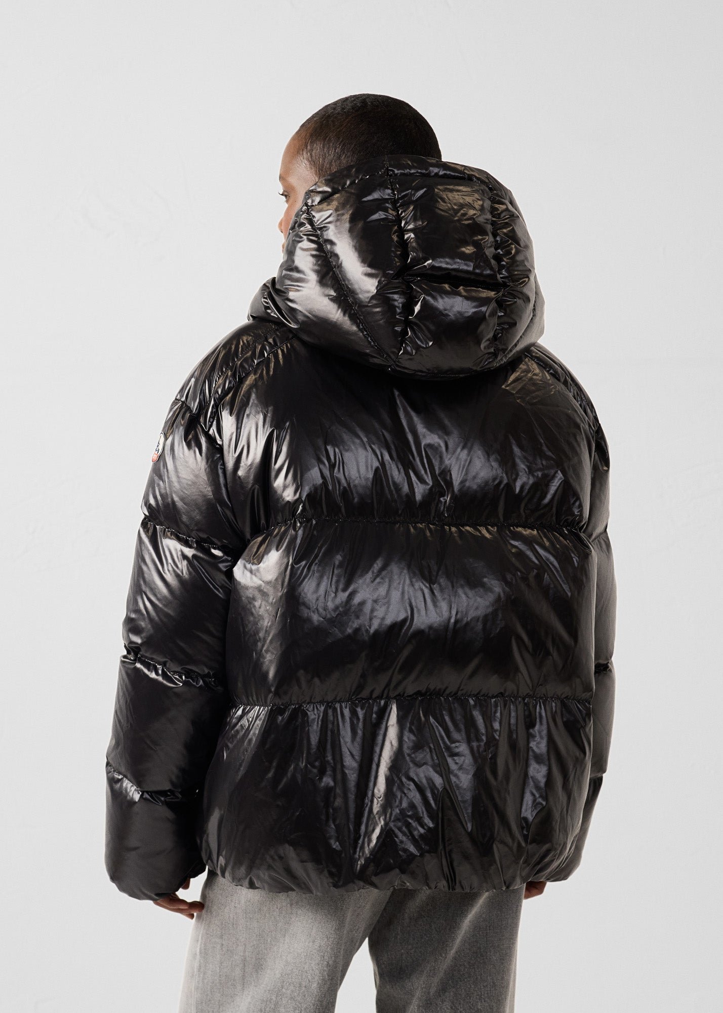 Shiny extreme cold puffer jacket JOTT Black