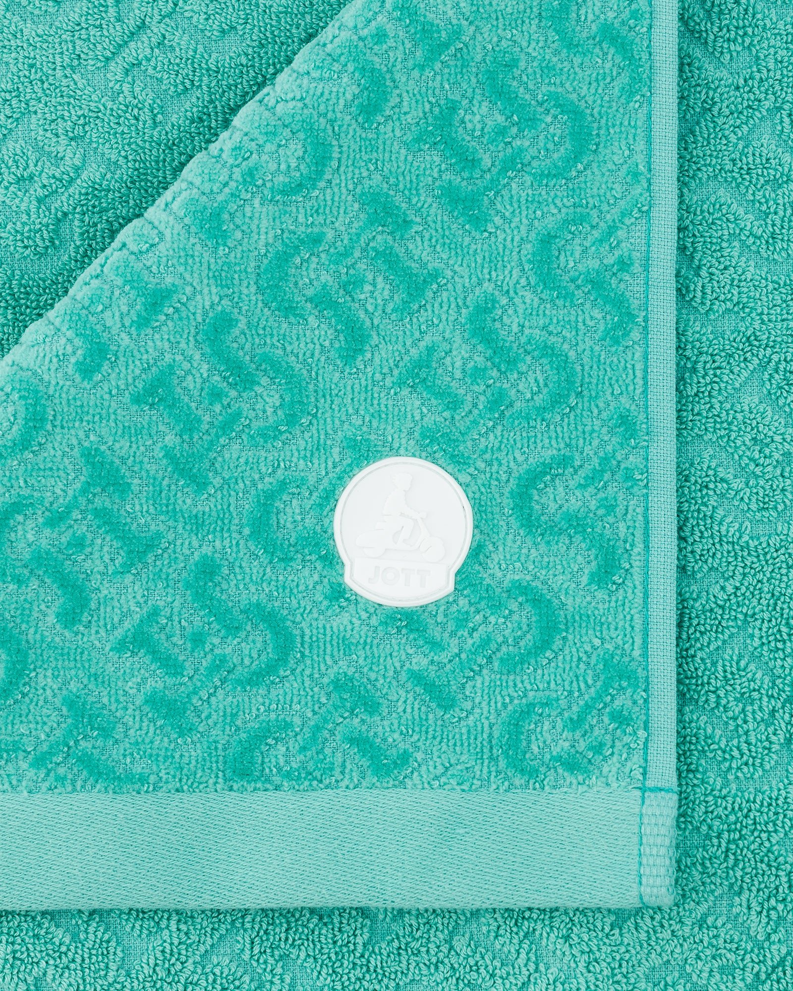 Noam terry cloth beach towel JOTT Green
