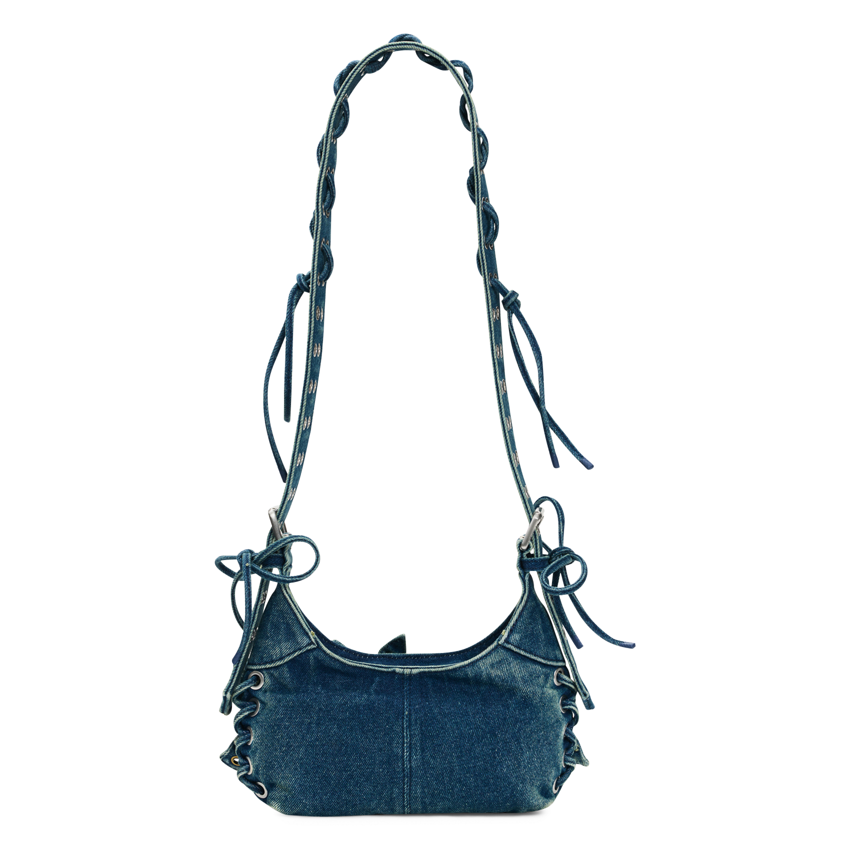 Sac à main en denim DESIGUAL Bleu