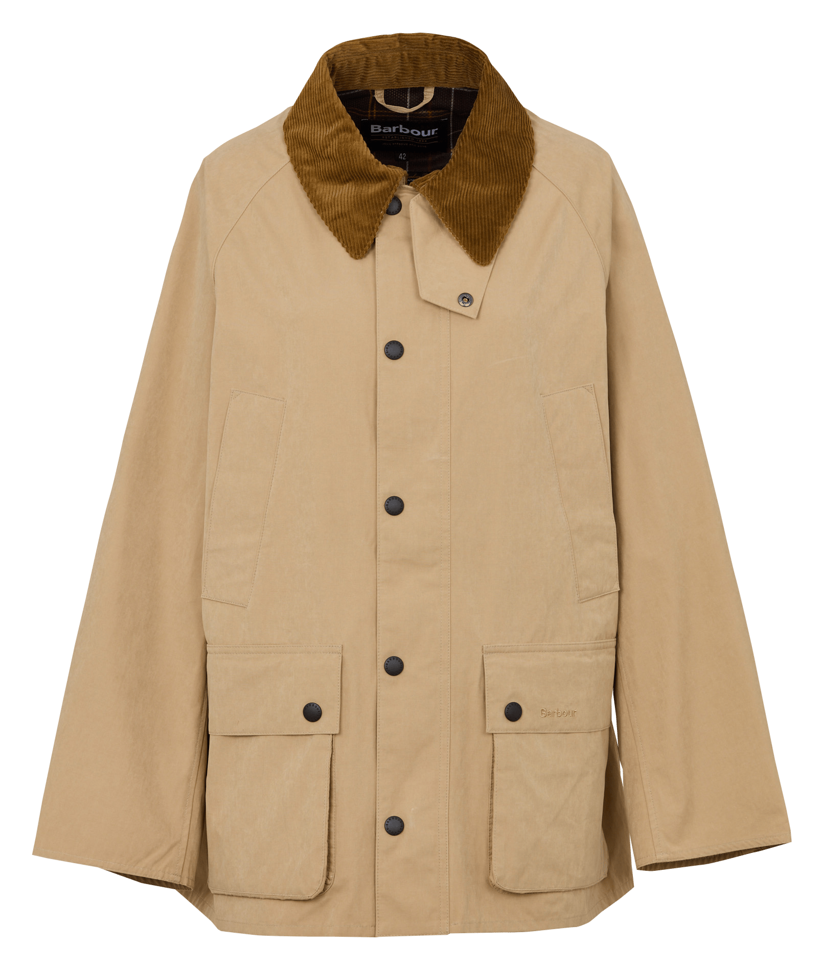 Cotton-blend coat with classic collar BARBOUR