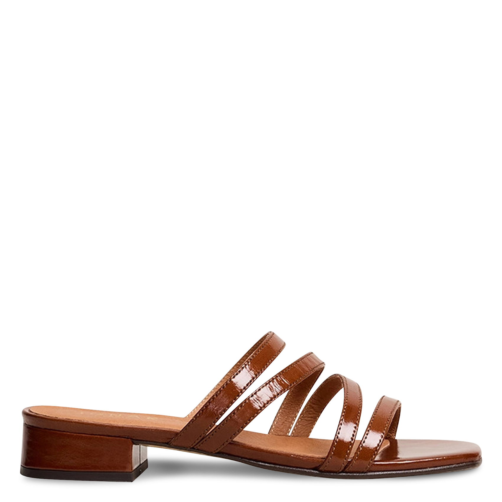 Leder-Mules JONAK Braun