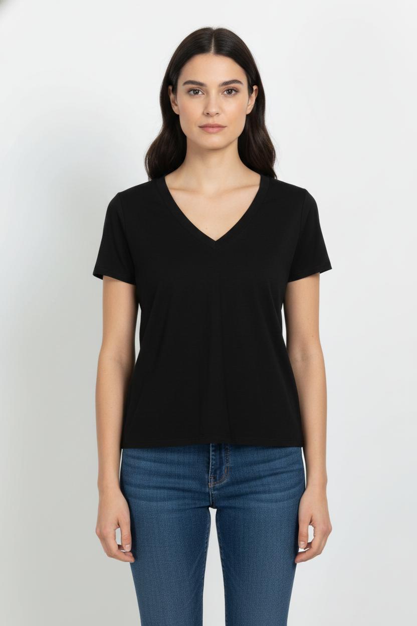 T-shirt COMPTOIR DES COTONNIERS - Seconde main Black
