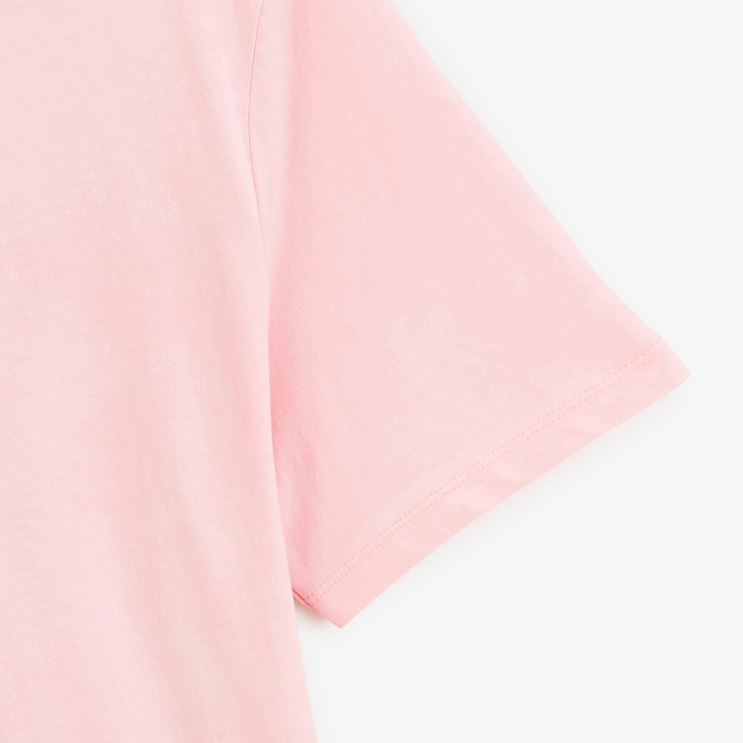 Short-sleeve t-shirt THÉO with printed back blanco twist rose pivoine SERGE BLANCO Pink