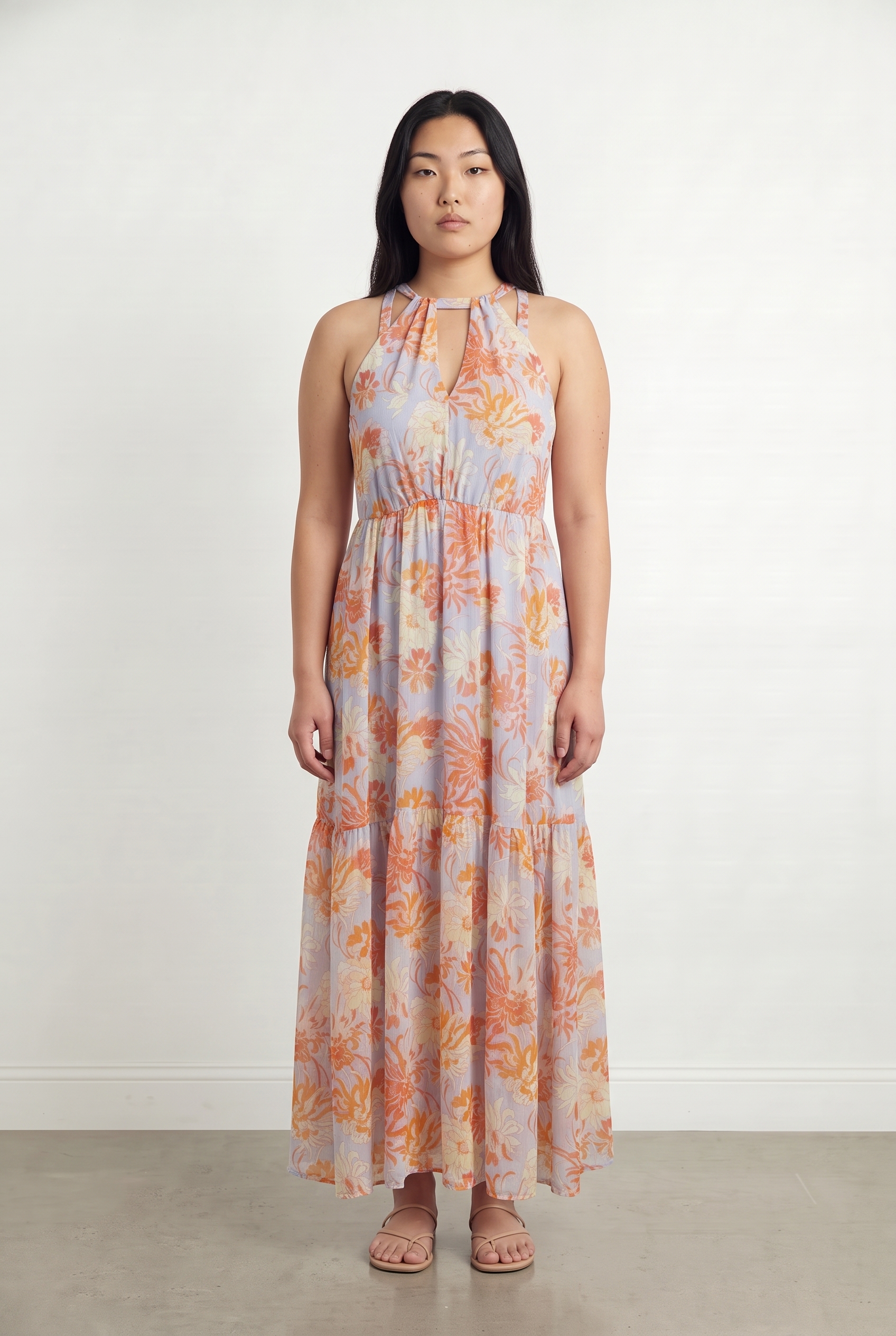 Long dress COMPTOIR DES COTONNIERS - Seconde main Multicolored