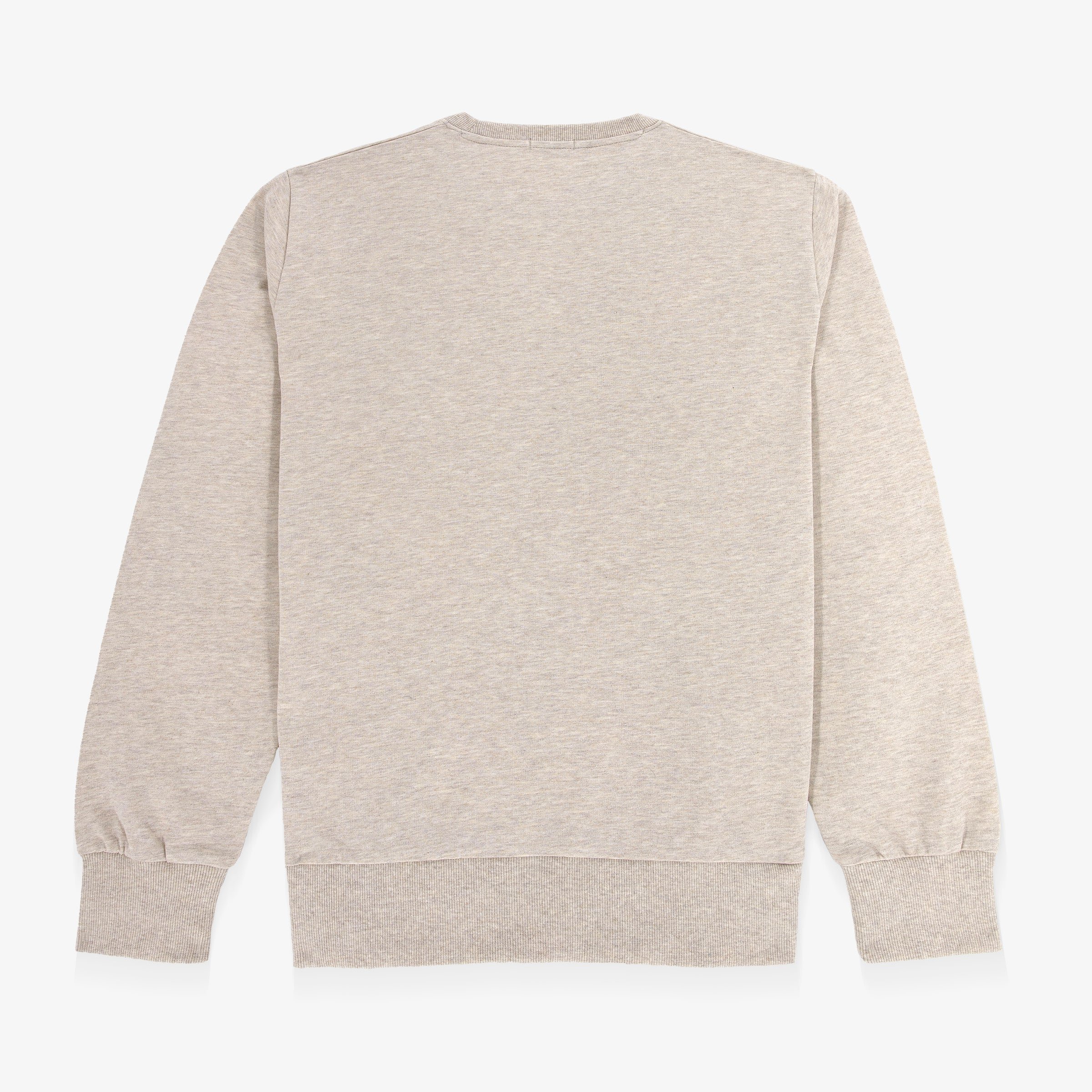 Beige marl cotton Swim crew-neck sweatshirt SERGE BLANCO Beige