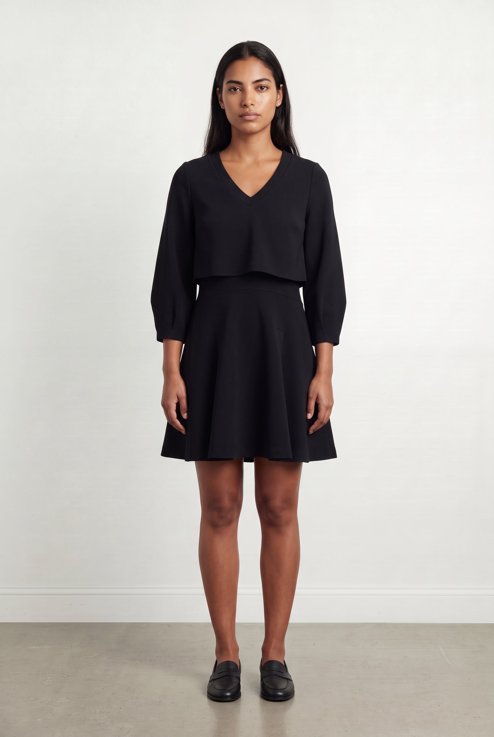 Short & midi dress TARA JARMON - Seconde Main Black