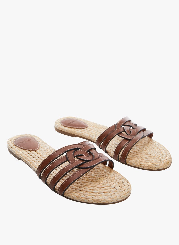 Mango top sandales plates