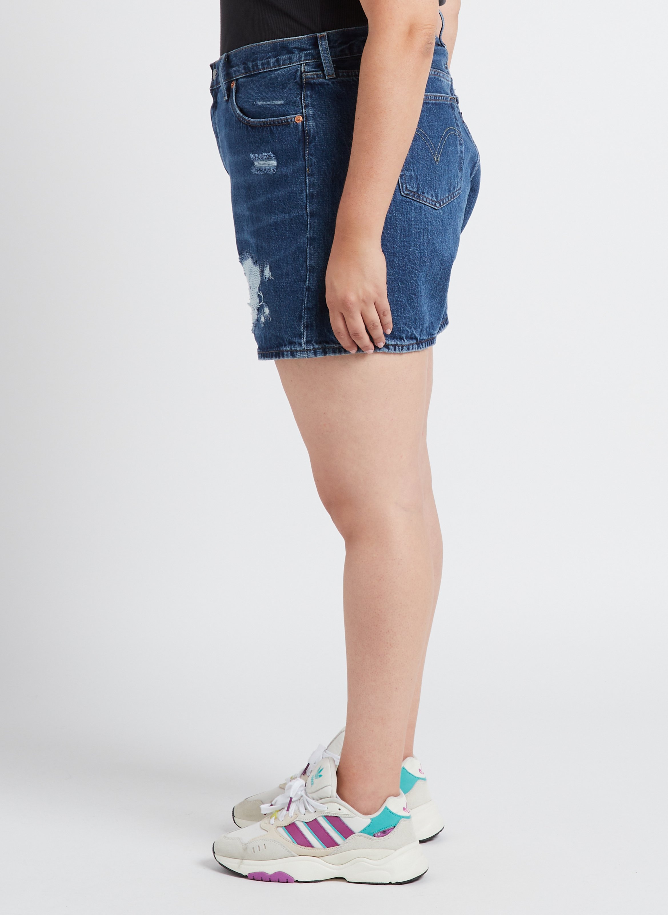 Short taille haute online levis