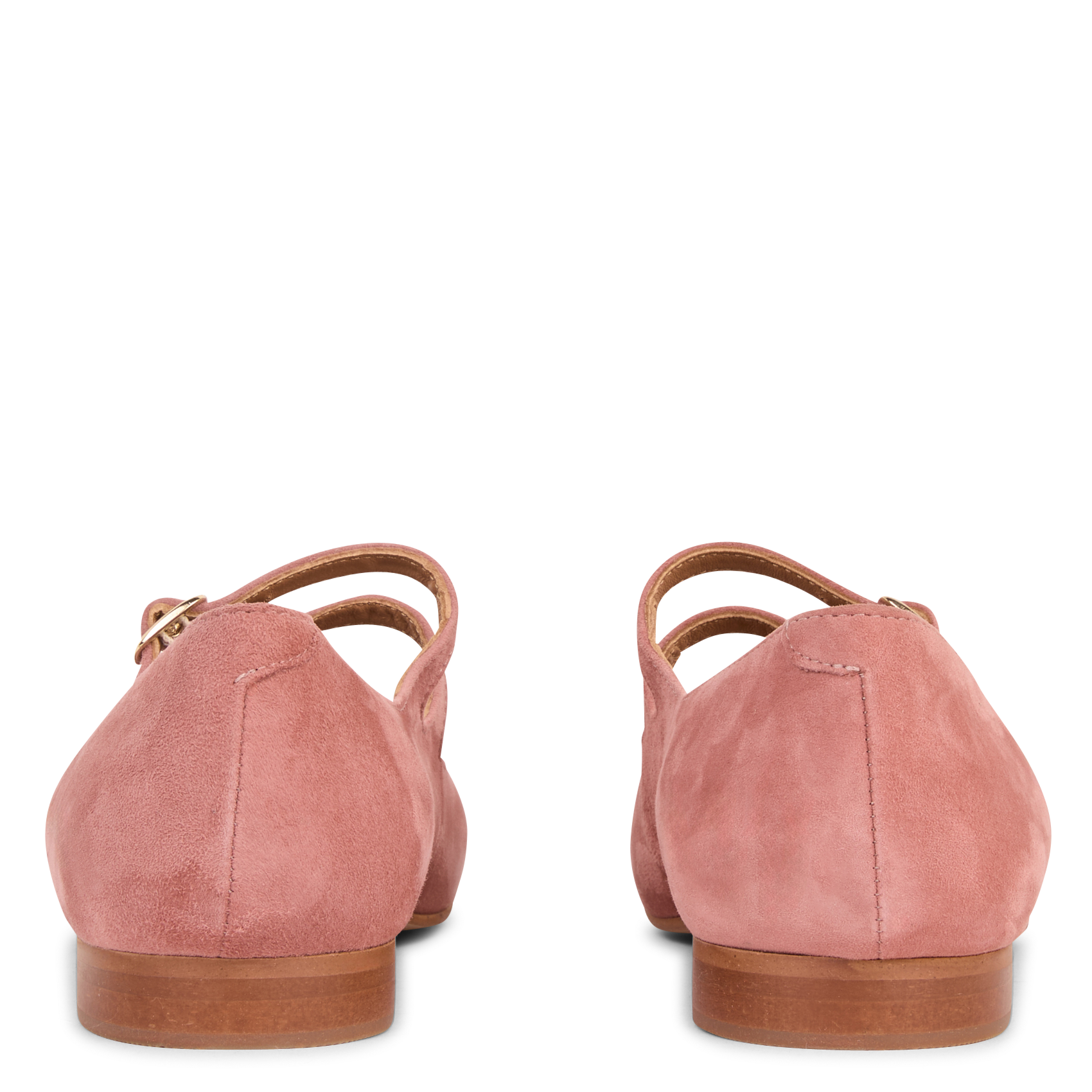 Ballerines à brides en cuir  Rose