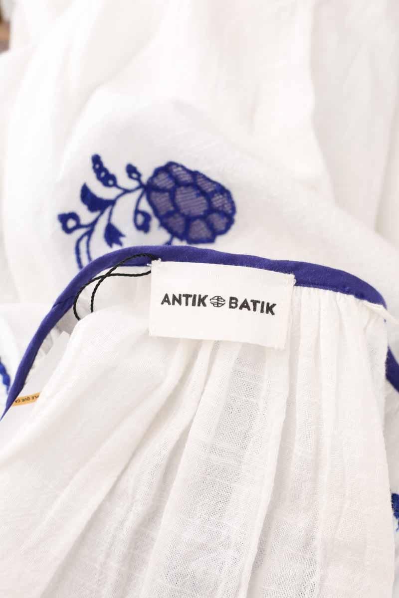 Cotton dress ANTIK BATIK - Seconde Main White