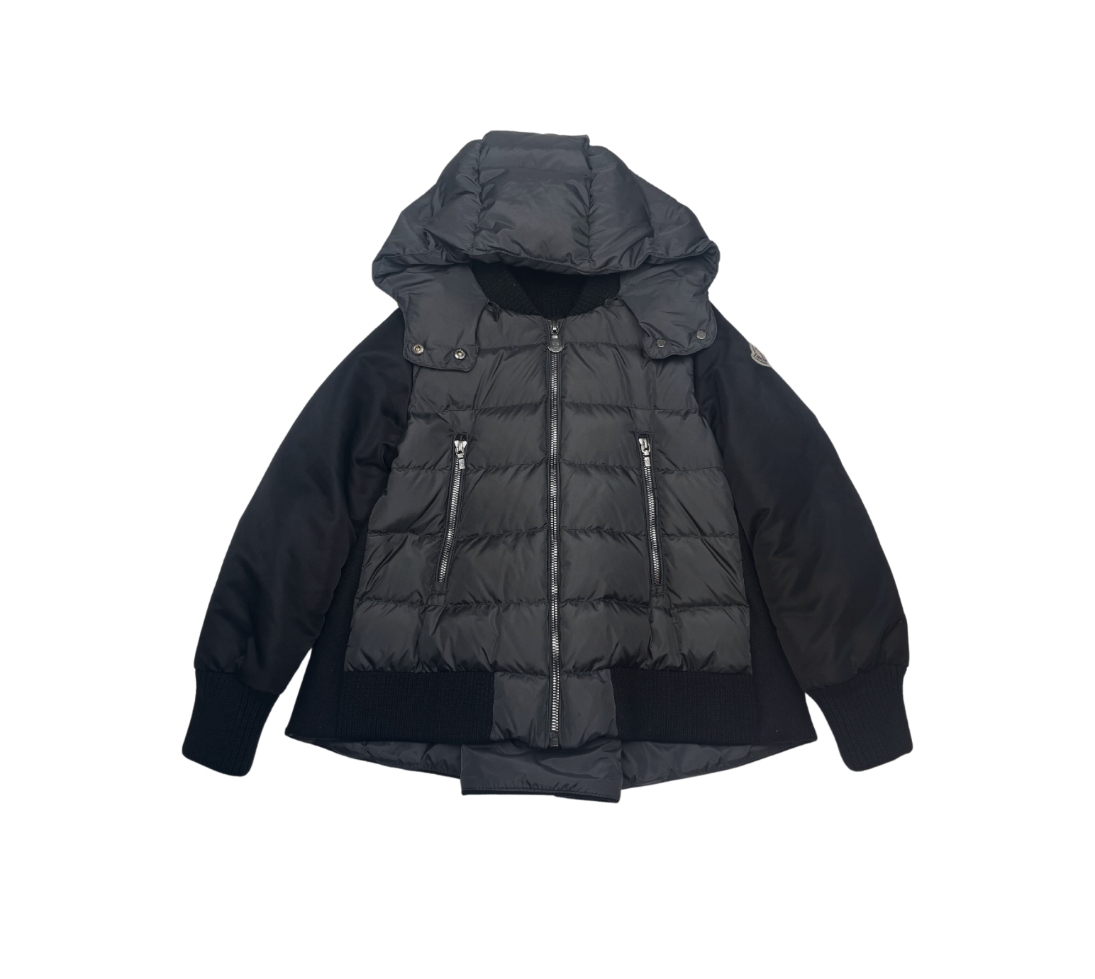 Black Kids' Puffer Jacket - 8 years MONCLER - Seconde Main Black