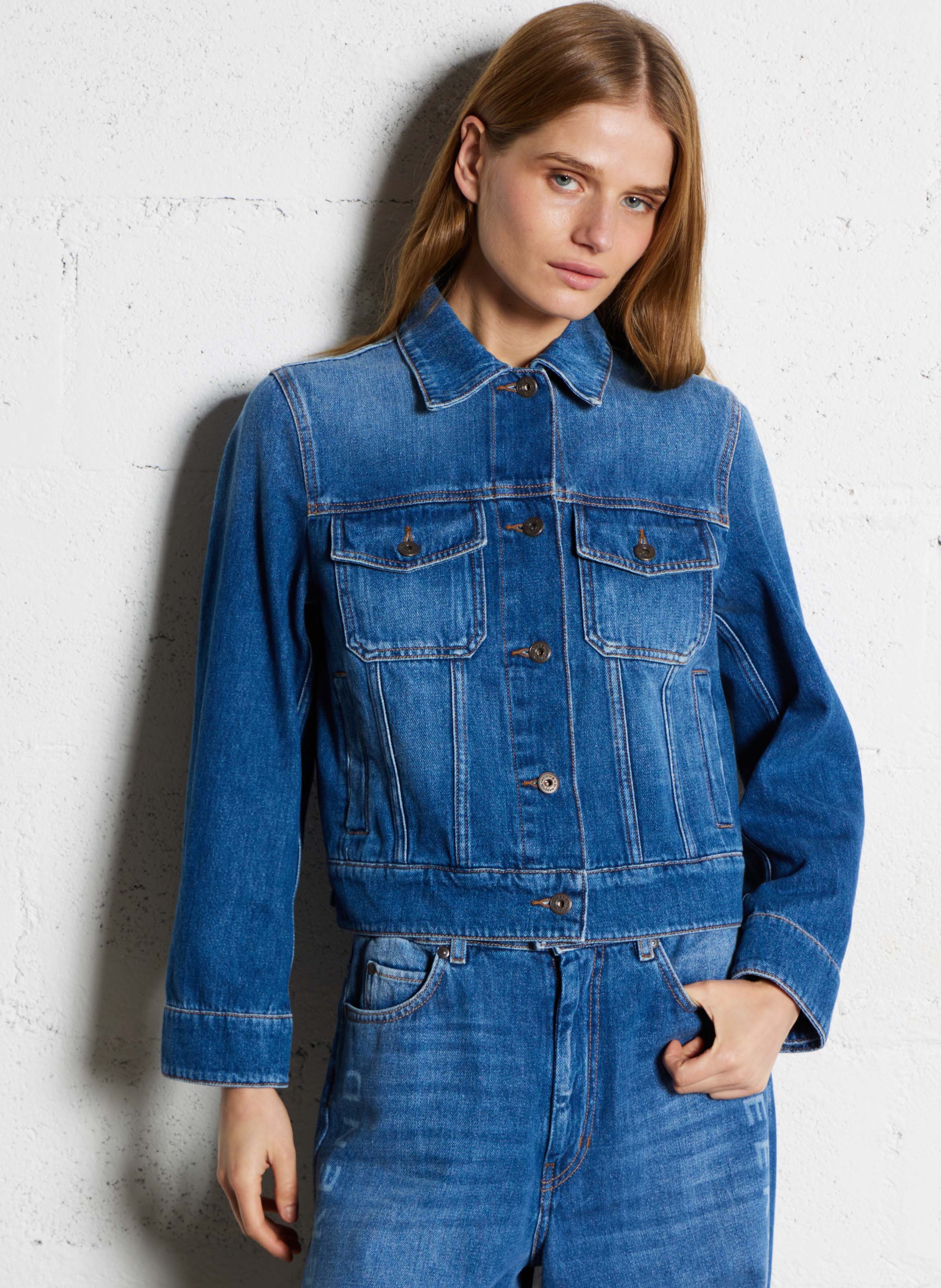 Denim jacket Bleu Max mara week end - Women 2515041051600