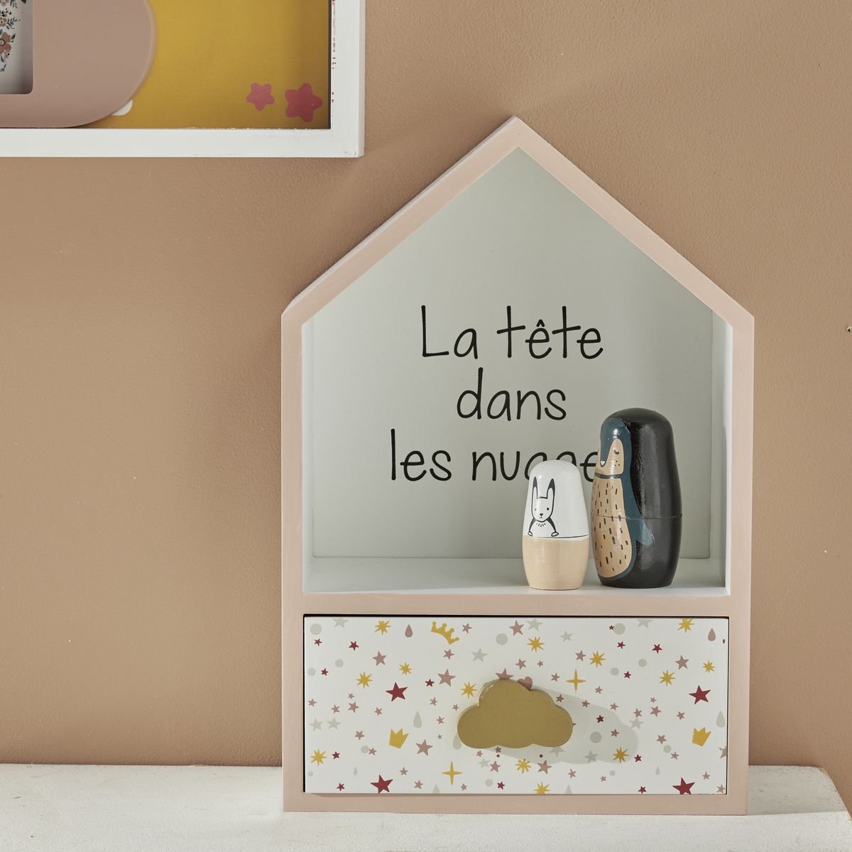 Children's secret box in MDF White