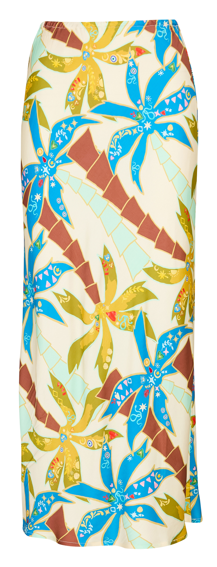 Long printed skirt NEVER FULLY DRESSED Multicolored