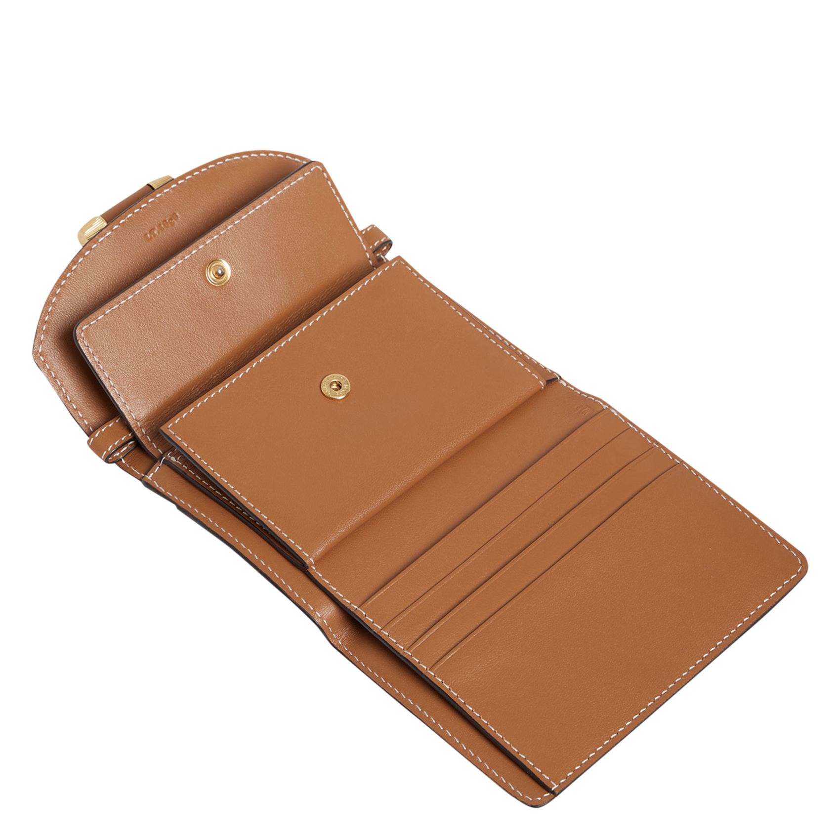 Porte-cartes en cuir LE TANNEUR Marron