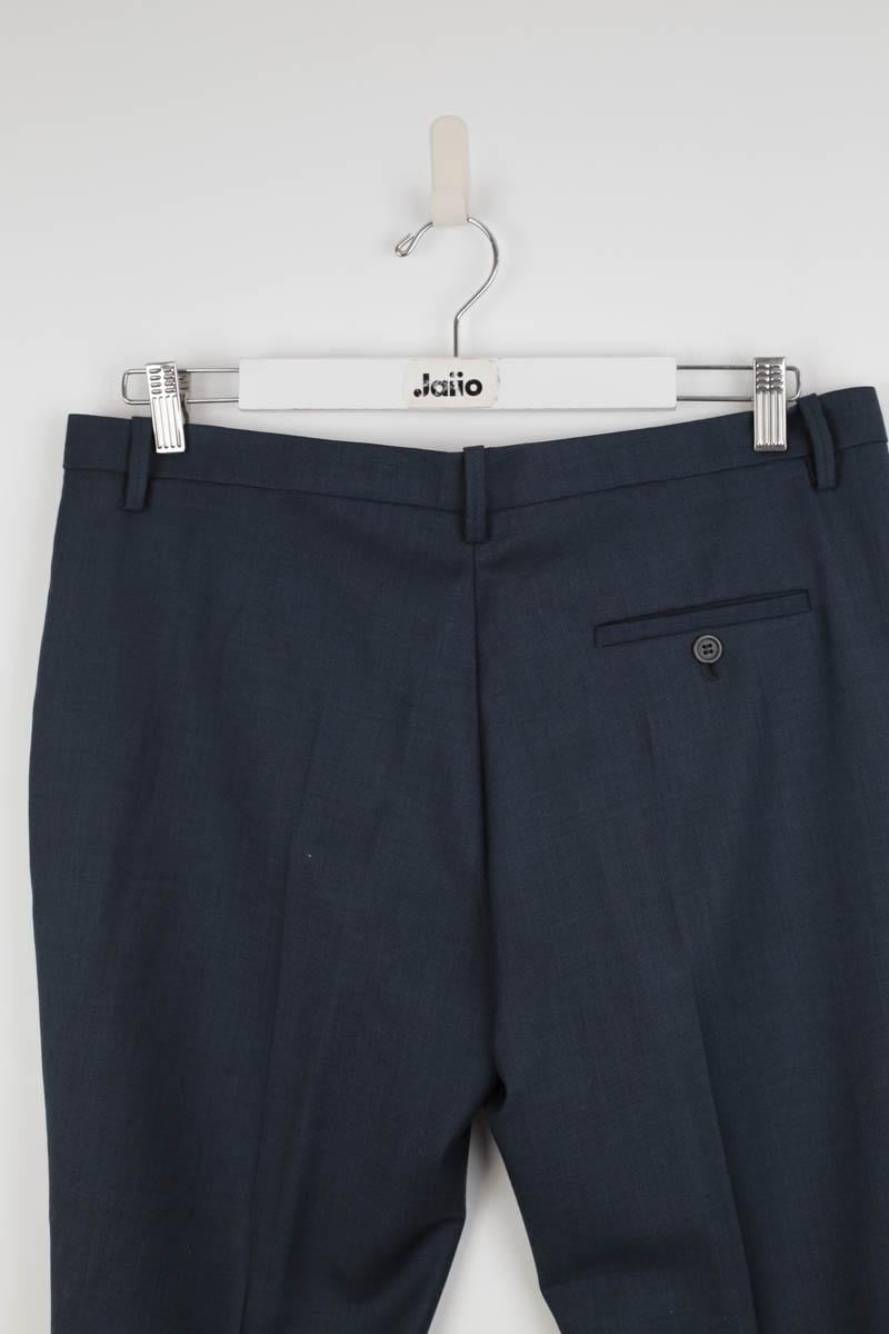 Alpha slim wool trousers ISABEL MARANT ÉTOILE - SECONDE MAIN Blue