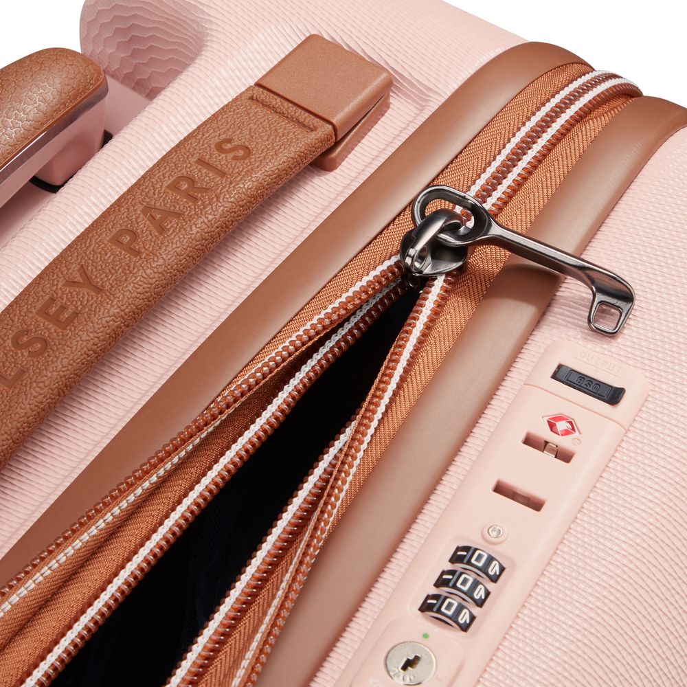 Rigid cabin suitcase DELSEY PARIS Pink