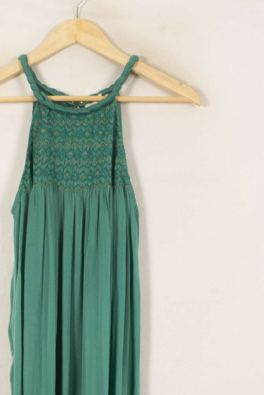 Long dress LOUISE MISHA - Seconde Main Green