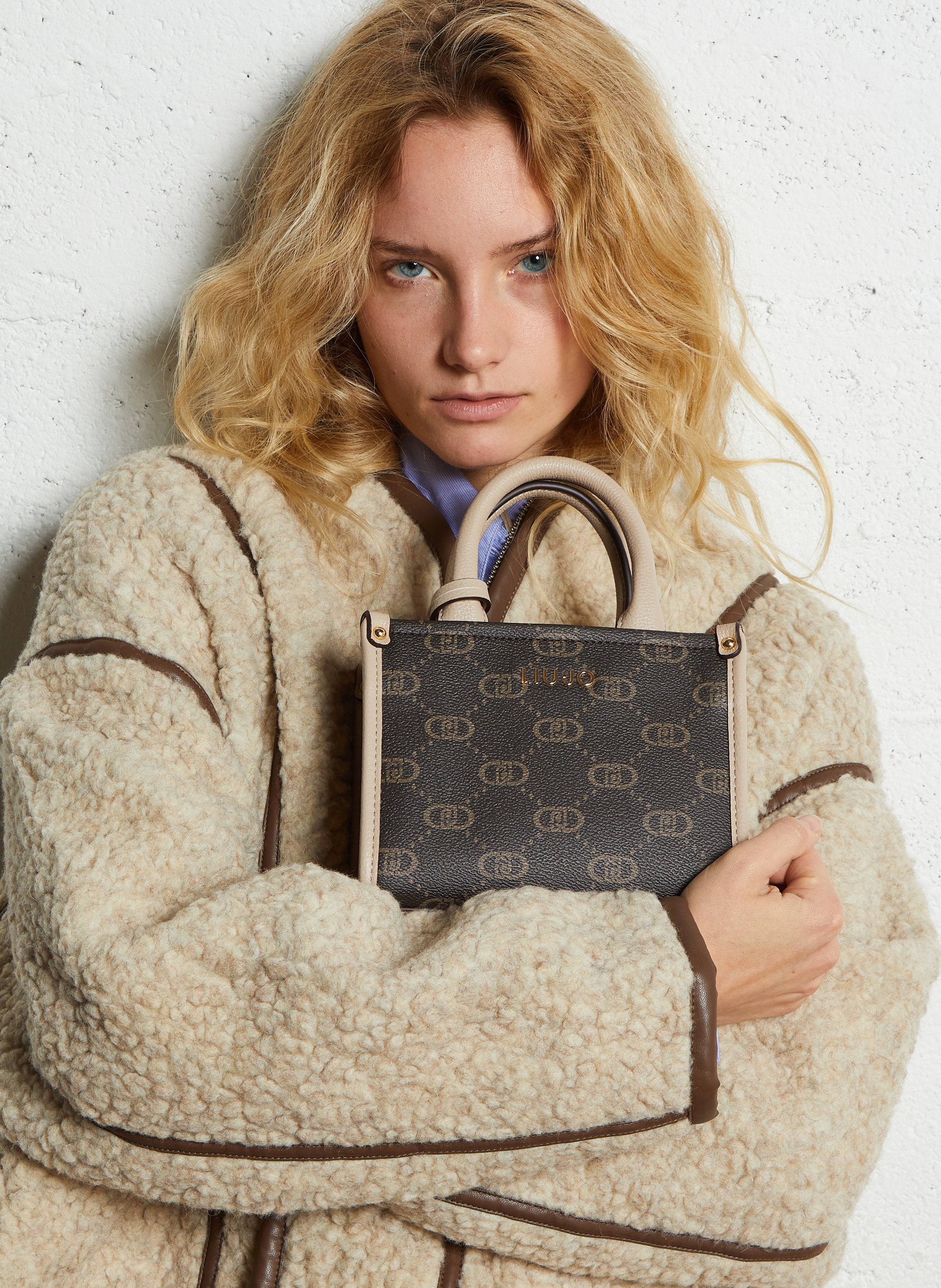 Sac bandoulière  LIU JO Beige